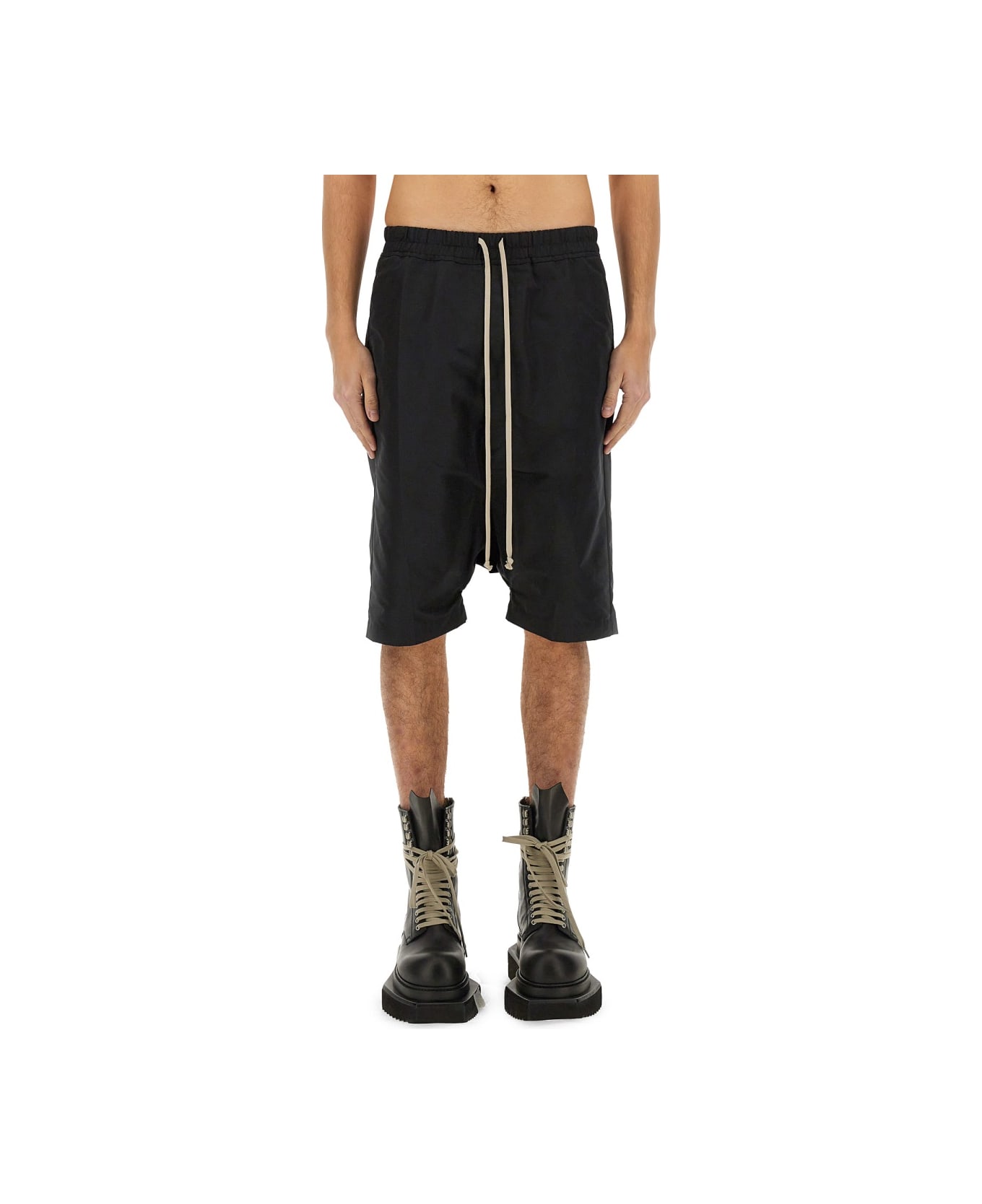 Rick Owens 'rick S Pods' Shorts - BLACK