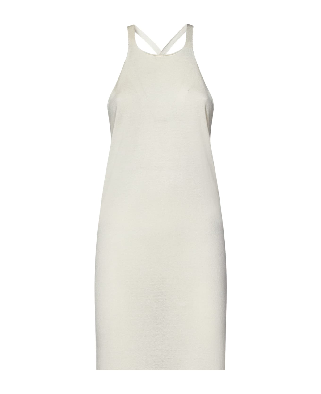 Malo Dress - White