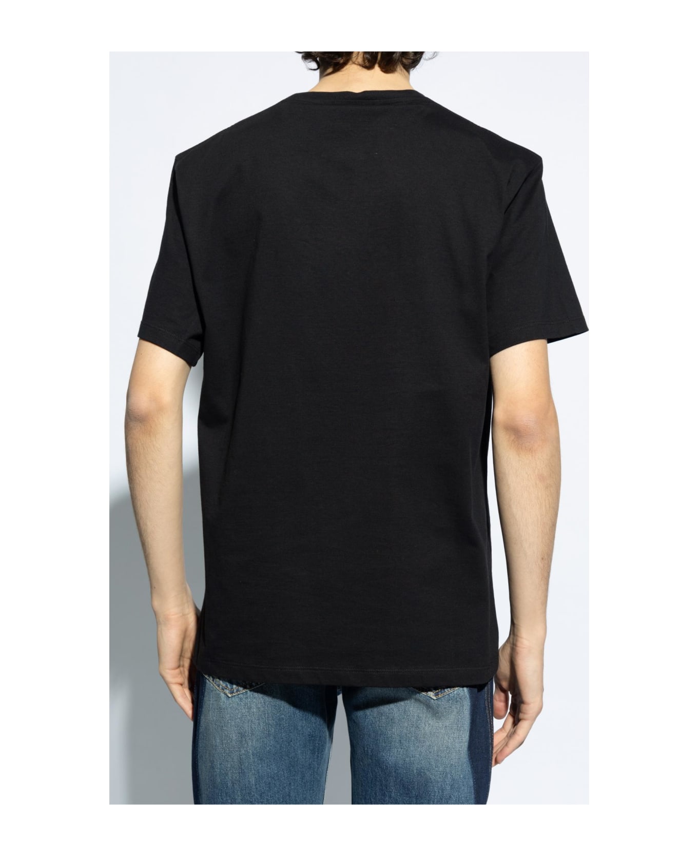 Alexander McQueen T-shirt With Logo - Black シャツ