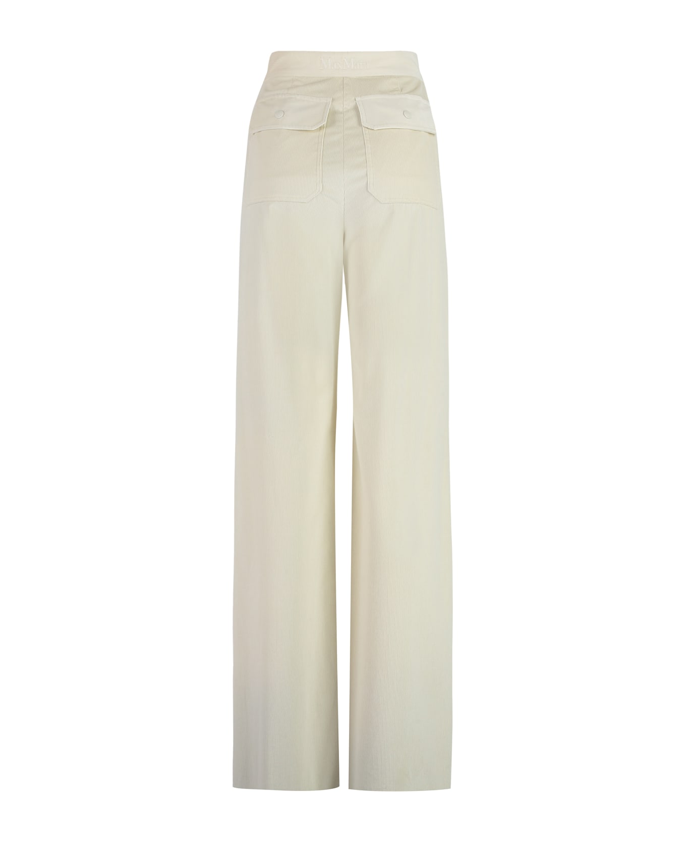 Max Mara Tritone Corduroy Trousers - Ivory
