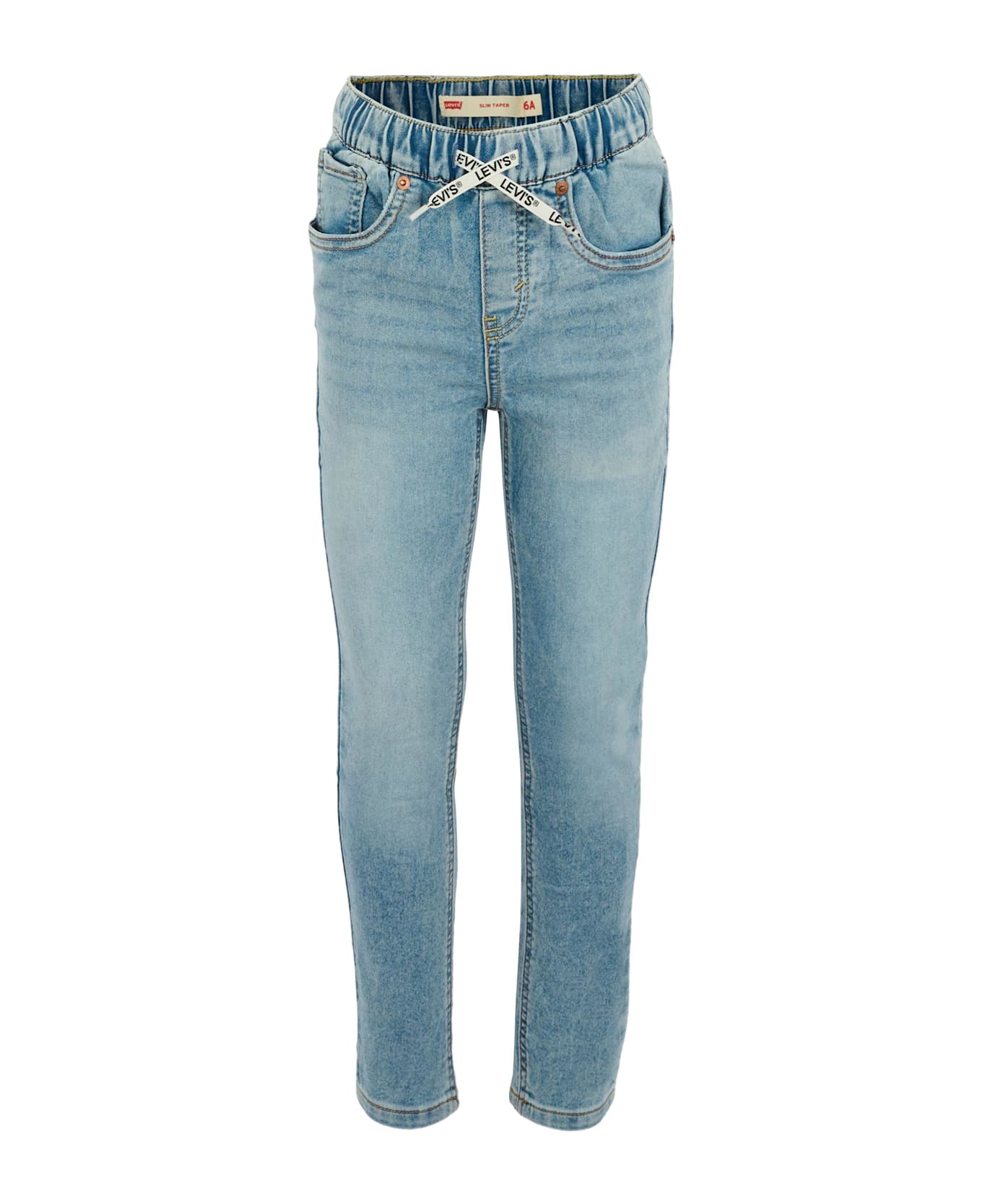 Levi
s Denim Jeans For Boy With Logo - Denim