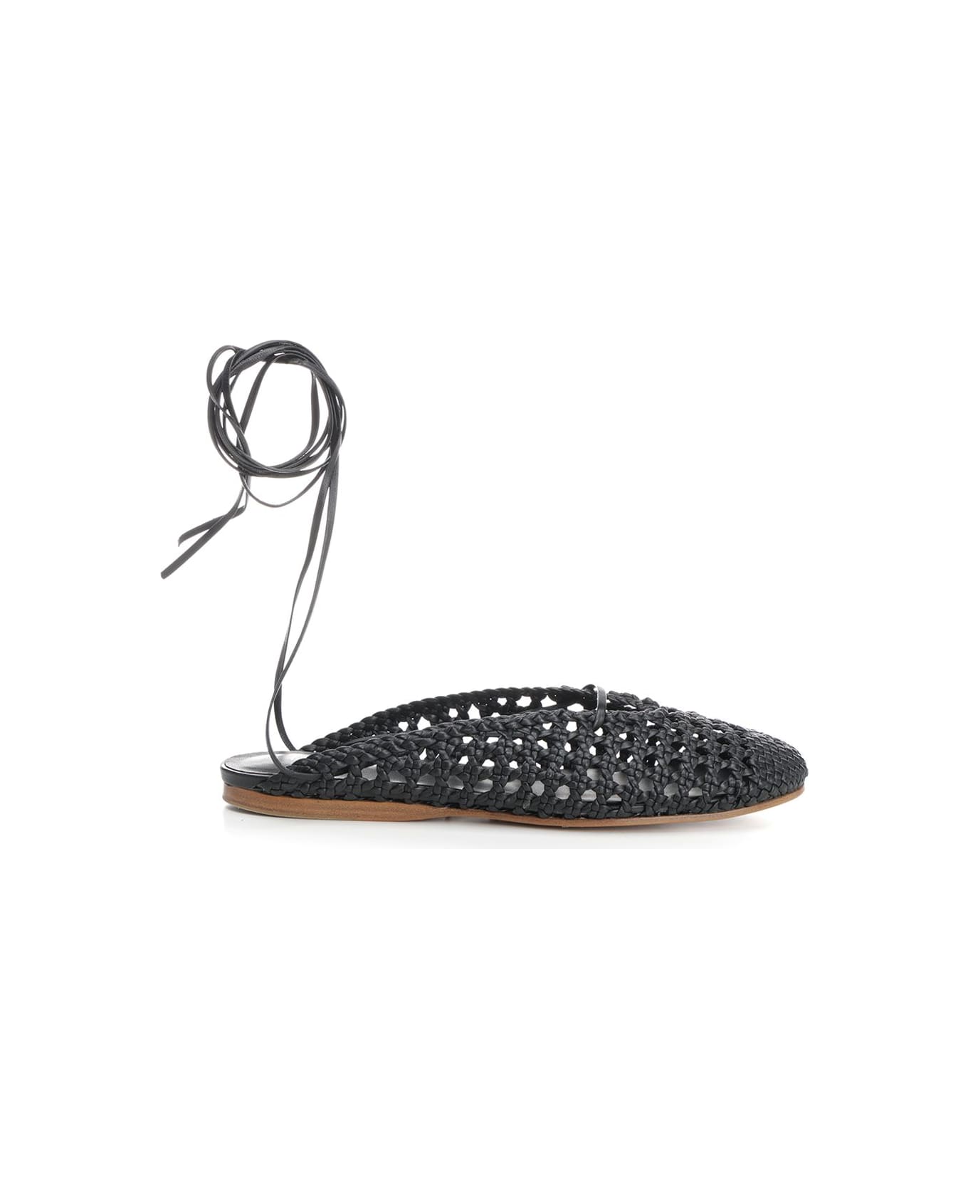 Forte_Forte Leather Mule - Black