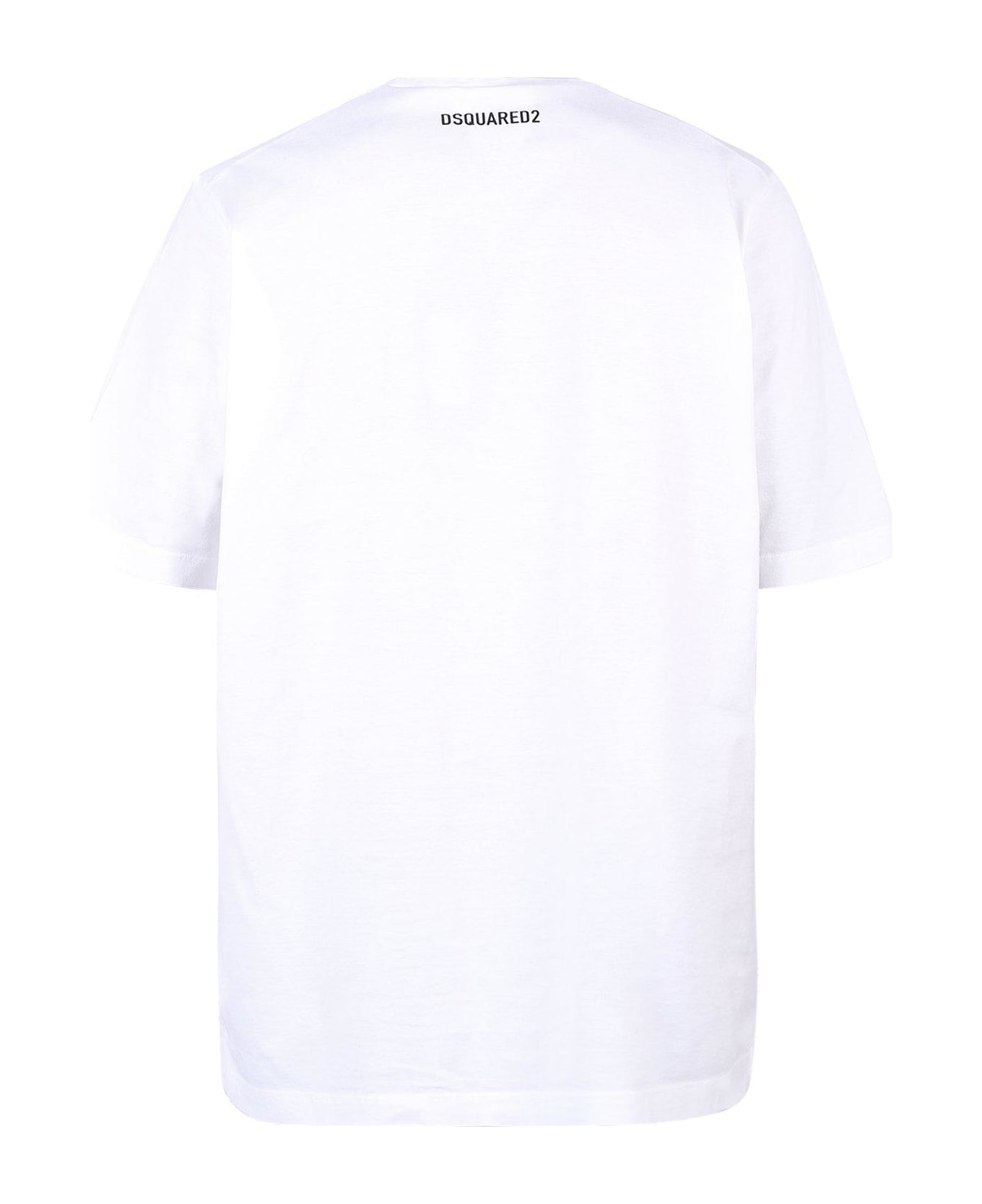 Dsquared2 Printed T-shirt - White