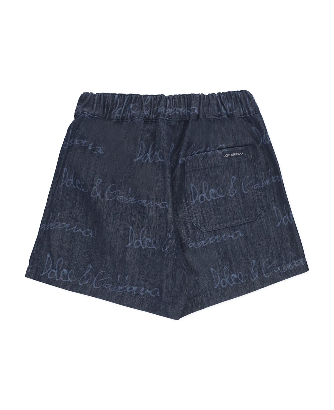 Dolce 
Gabbana Cotton Bermuda - Blue