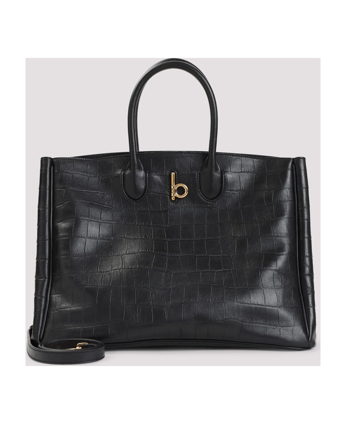 Burberry Rocking Horse Tote Bag - Black