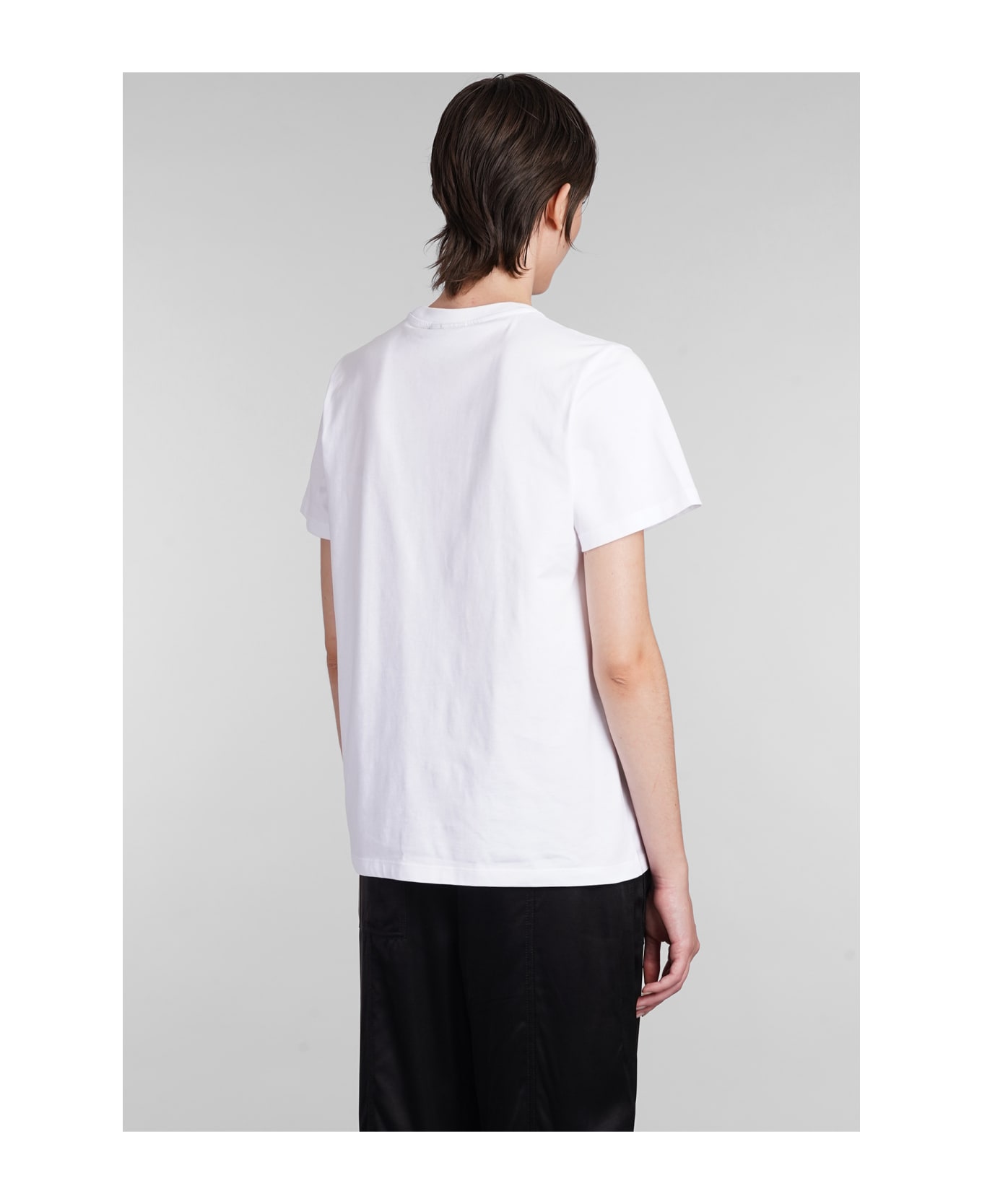Ganni T-shirt In White Cotton - white Tシャツ