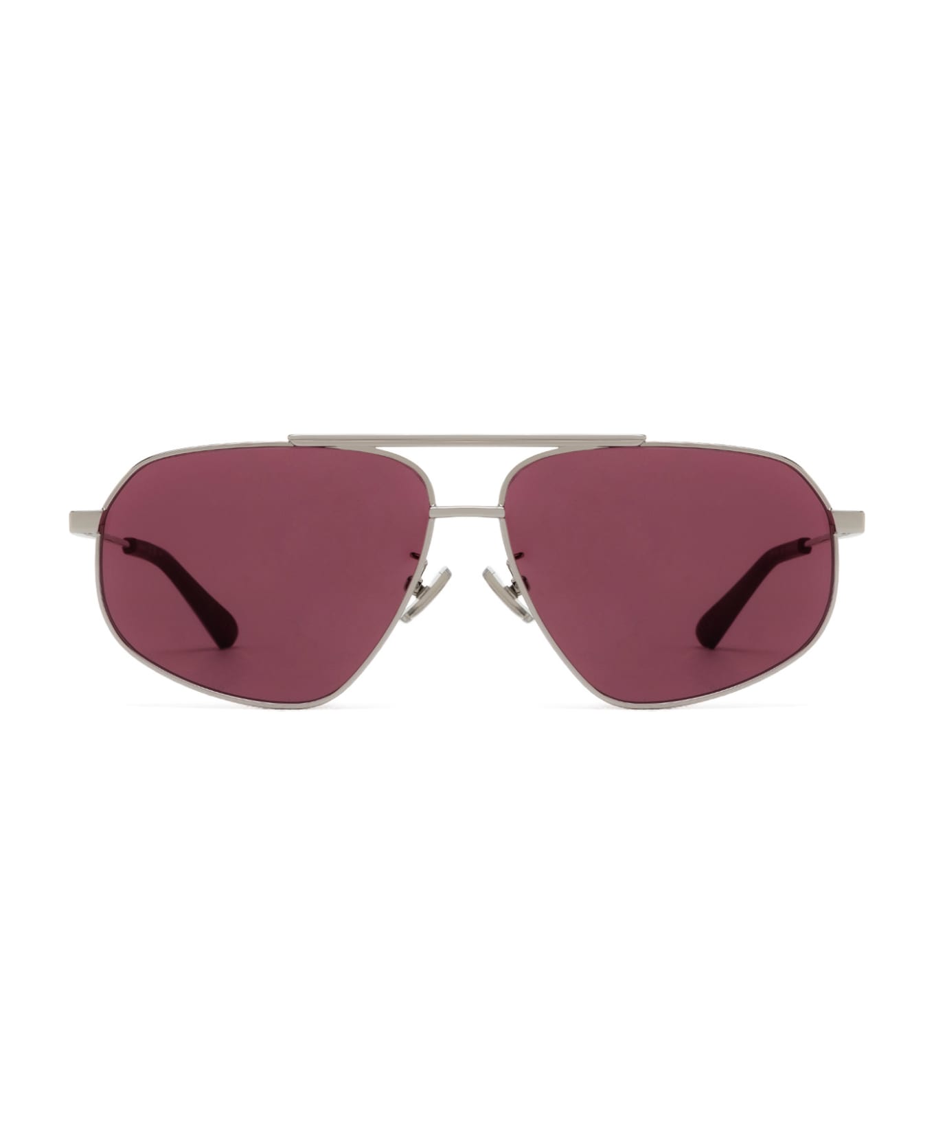 Bottega Veneta Eyewear Bv1194s Silver Sunglasses - Silver サングラス