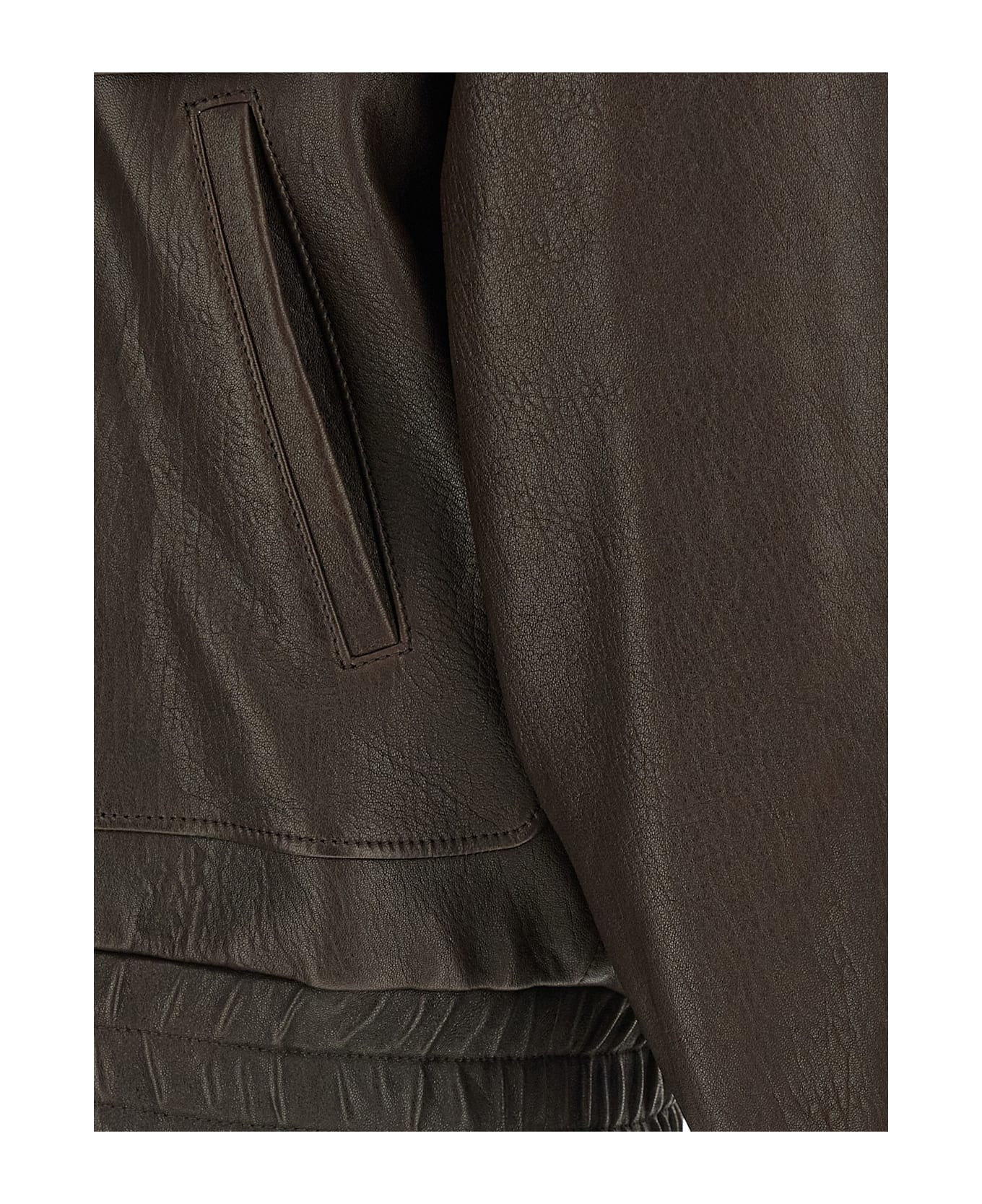 Saint Laurent 
saint Laurent
 Bomber Jacket - Brown