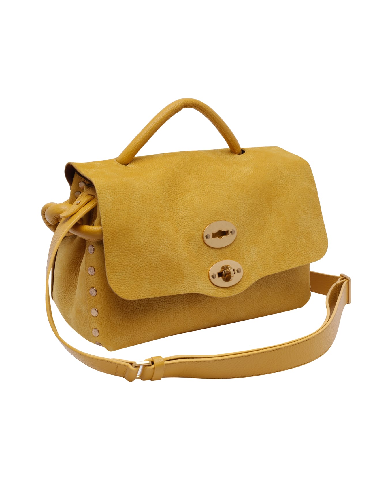 Zanellato Suede Venetian Postina Bag - Yellow