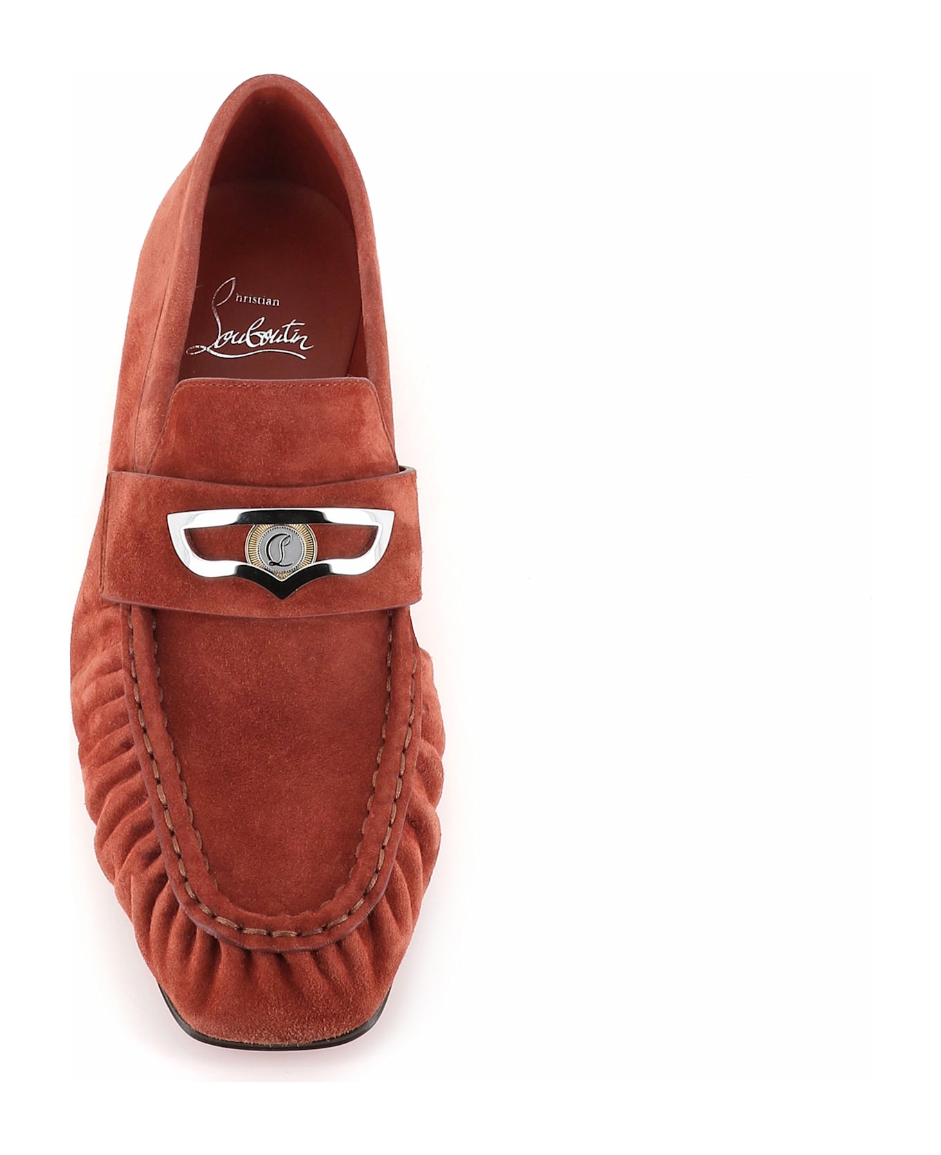Christian Louboutin Loafer Mocallista Flat - Terracotta