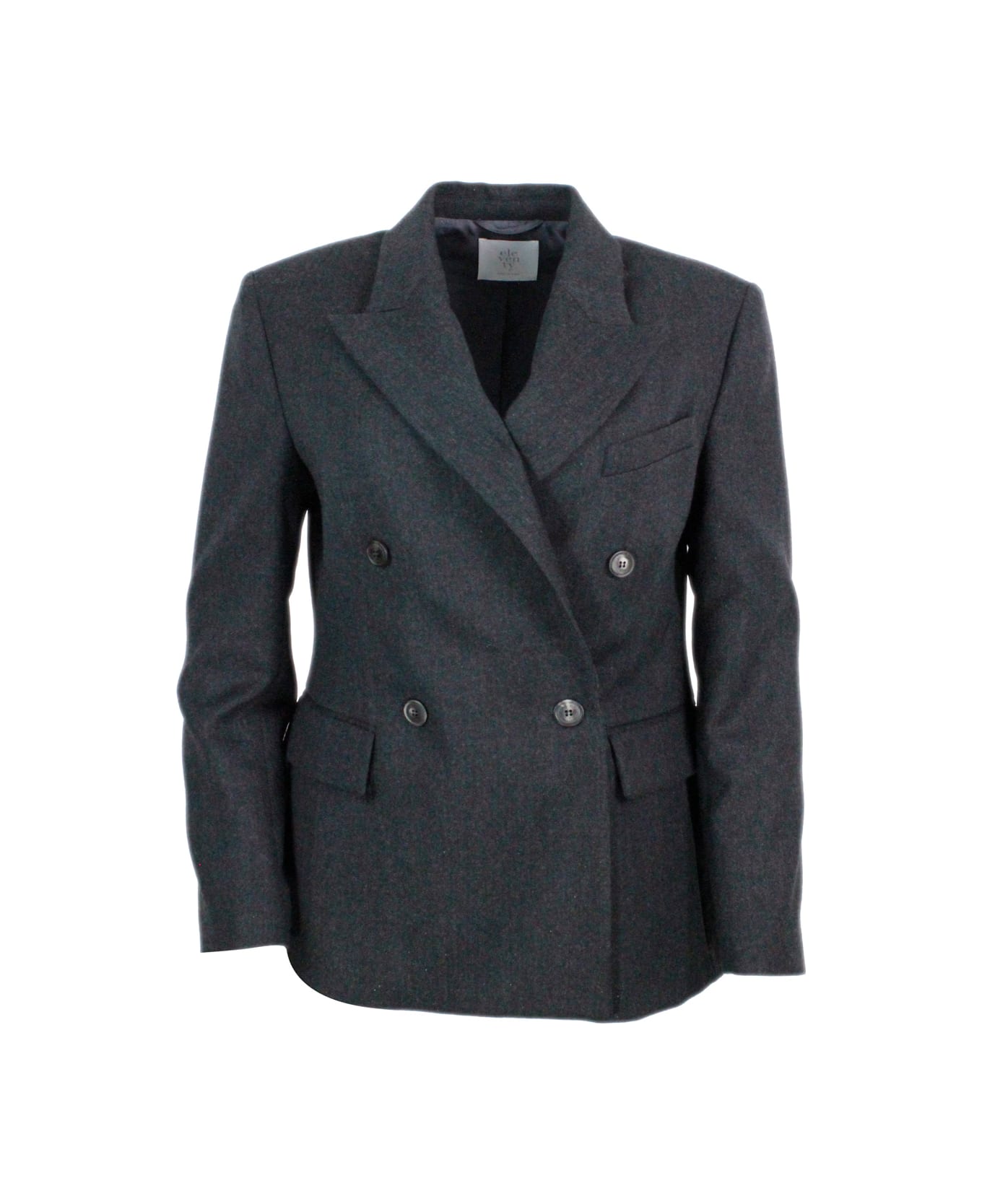 Eleventy Blazer - Carbon