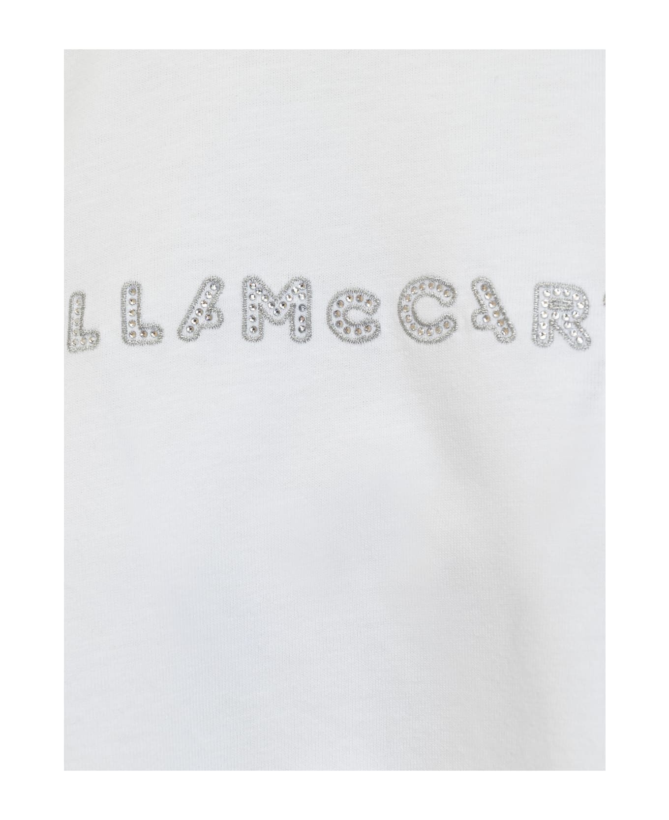 Stella McCartney T-shirt With Logo - PURE WHITE