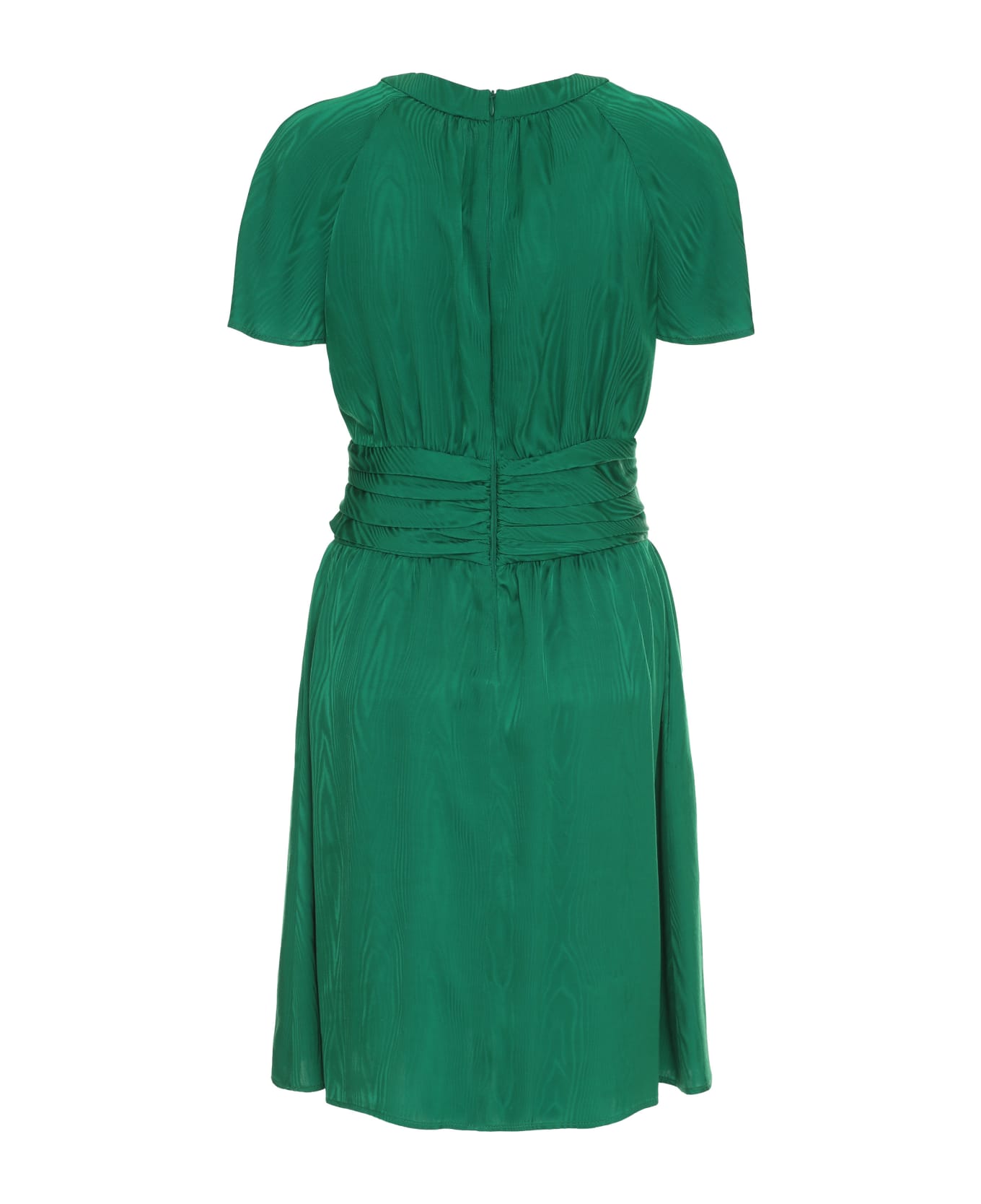 Boutique Moschino Satin Dress - green