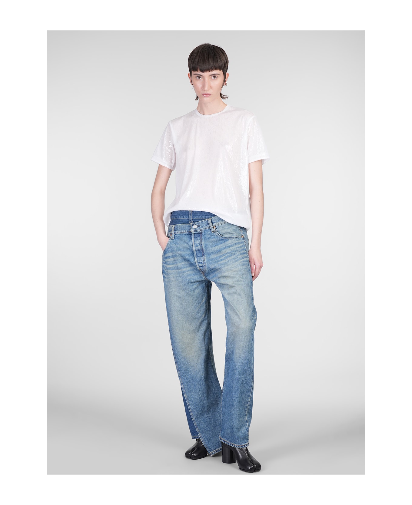 Junya Watanabe Jeans In Blue Cotton - blue