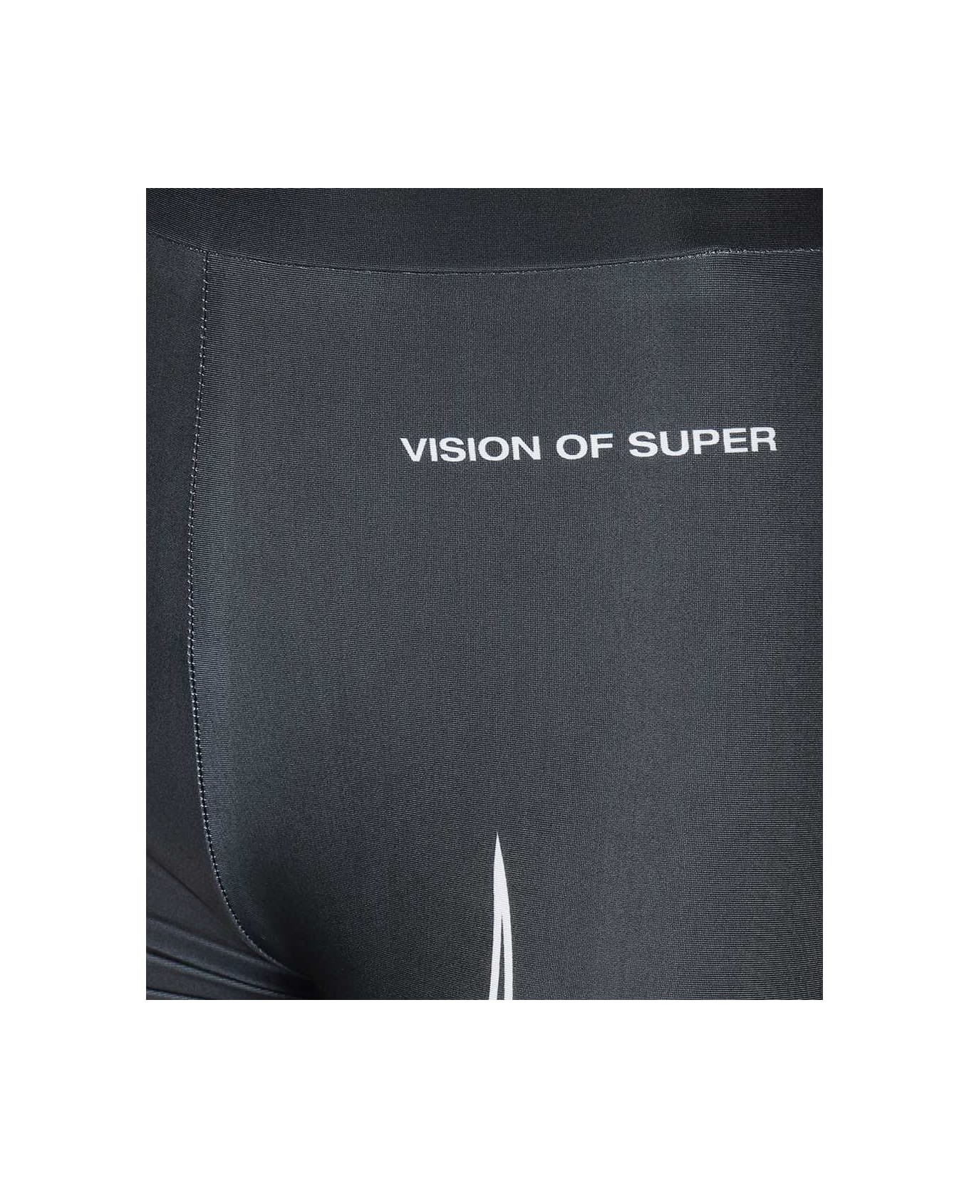 Vision of Super Printed Leggings - black