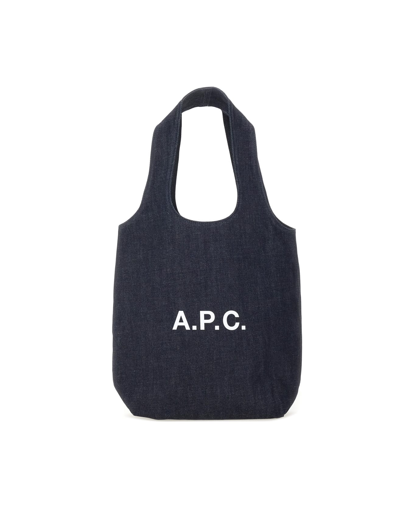 A.P.C. Tote Bag "ninon" Small - BLUE