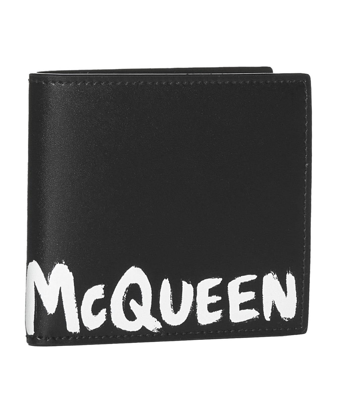 Alexander McQueen Bifold Wallet - Nero