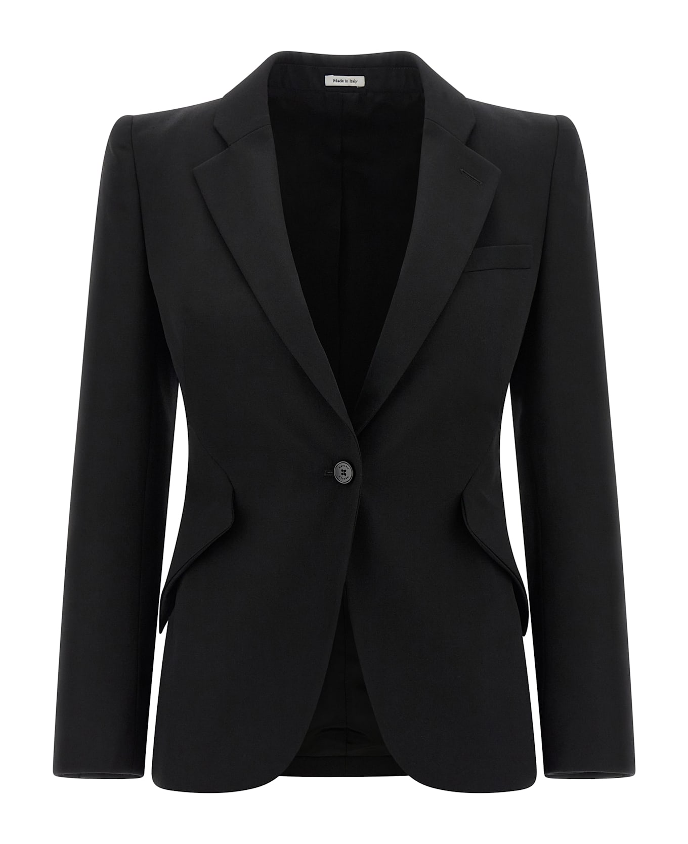 Alexander McQueen Hourglass Blazer - Black  
