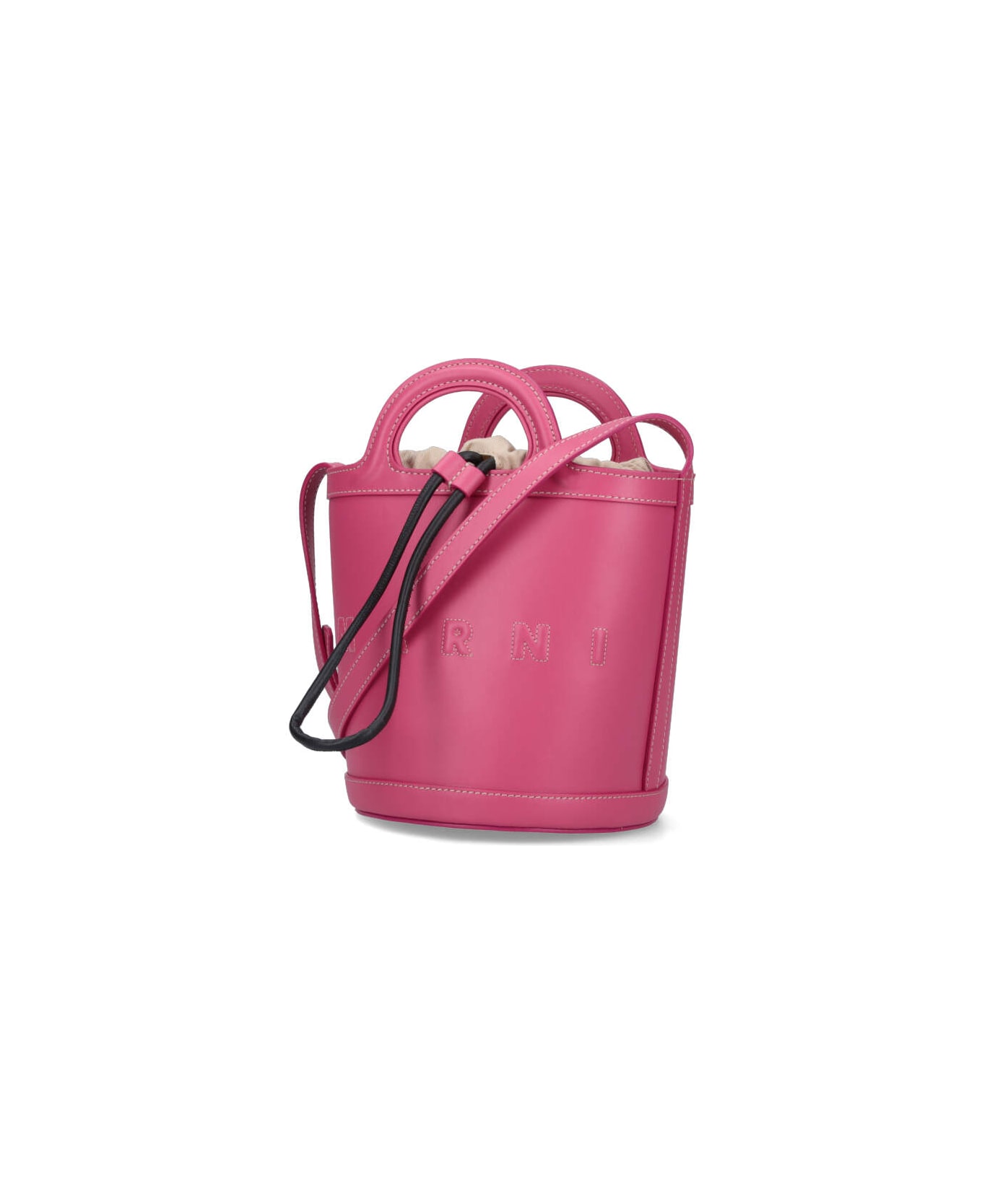 Marni "tropicalia" Bucket Bag - Pink
