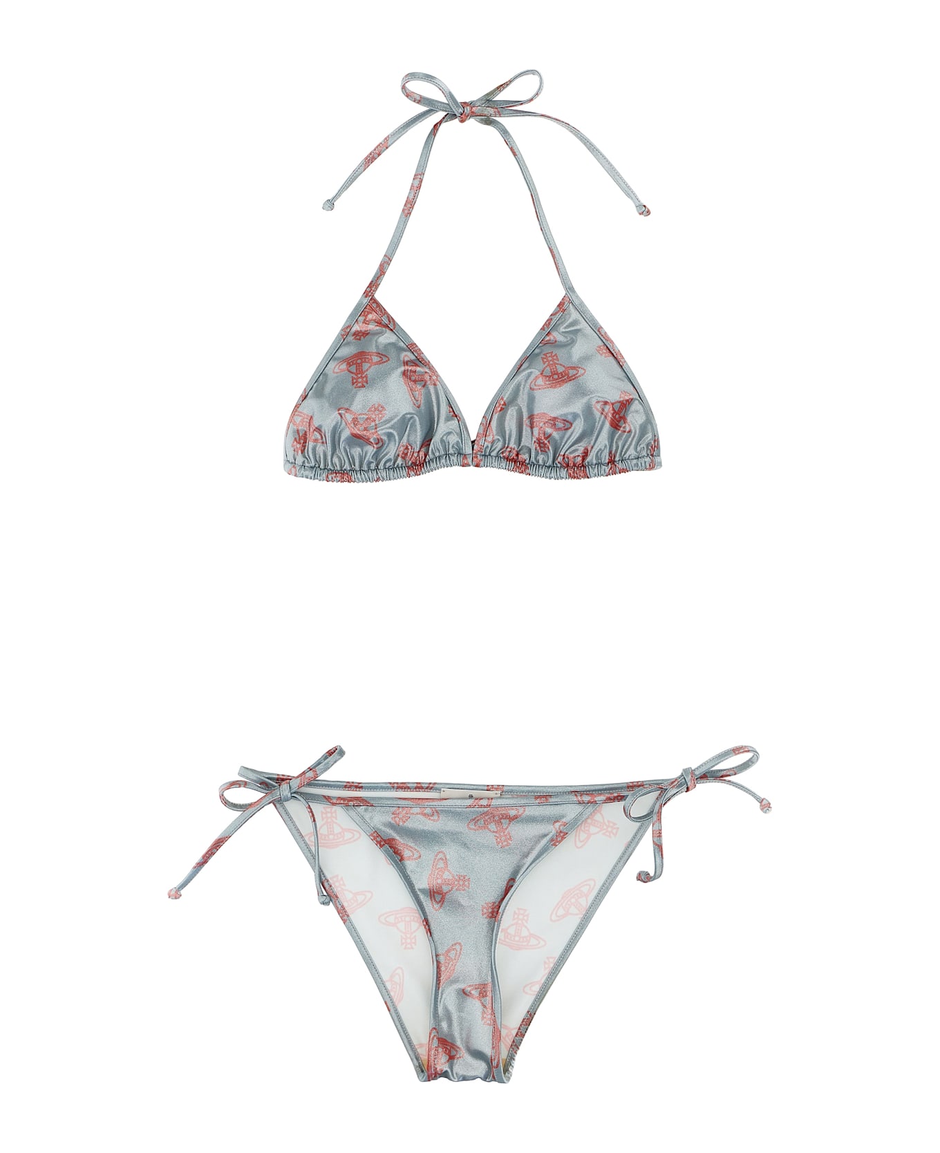 Vivienne Westwood 'tringle' Bikini - Silver