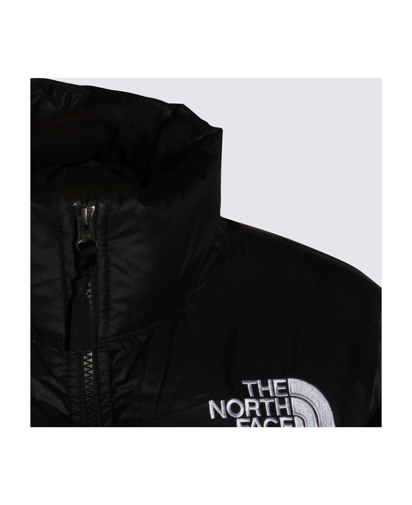 The North Face Black Nylon Down Jacket - Black