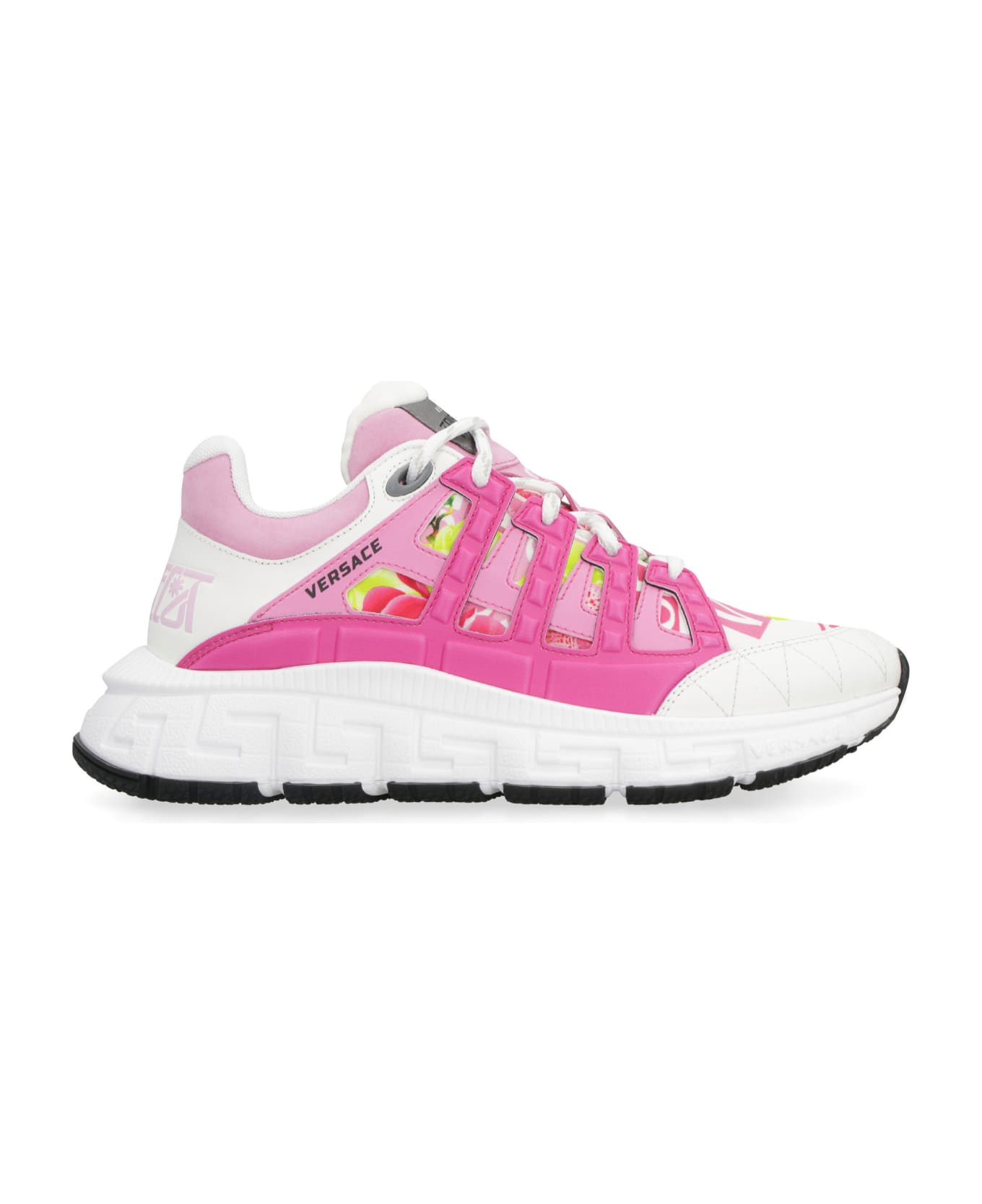 Versace Trigreca Low-top Sneakers - Fuchsia