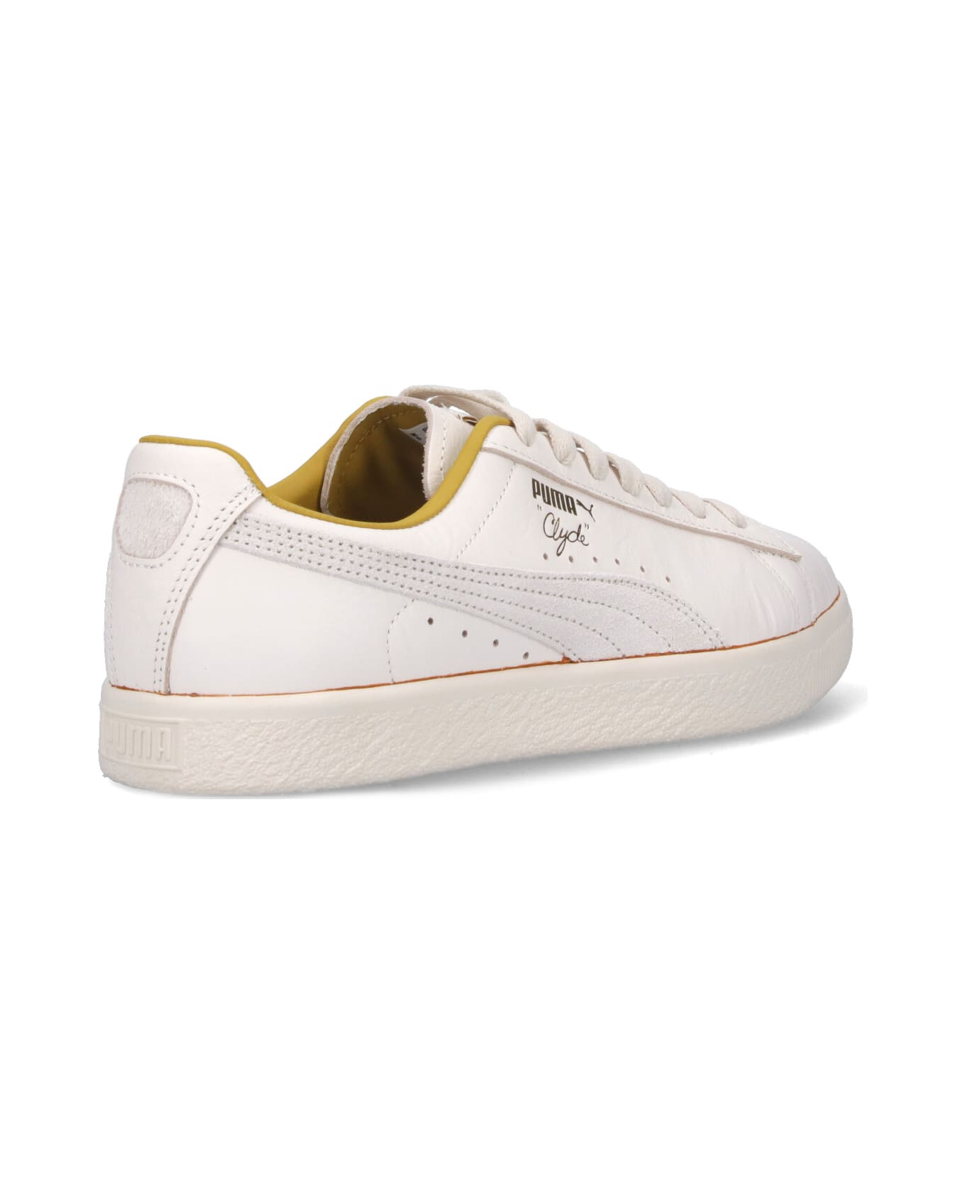 Puma "clyde The Neverworn Iv" Sneakers - White