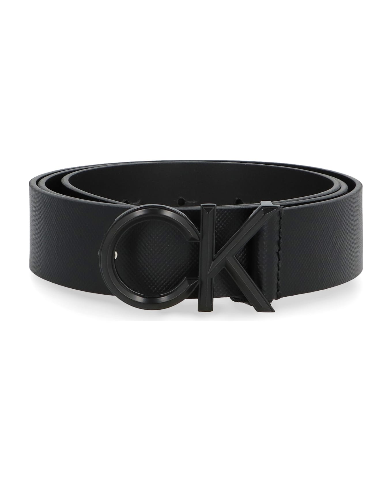 Calvin Klein Leather Belt - black