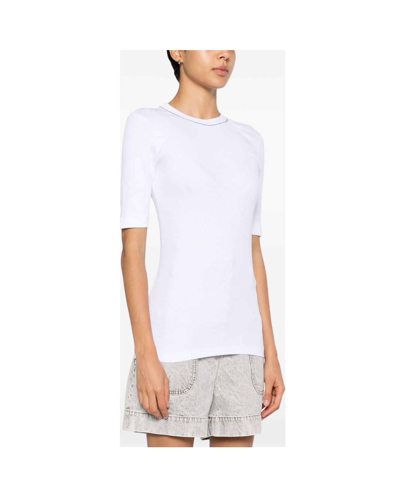 Brunello Cucinelli Cotton T-shirt - White