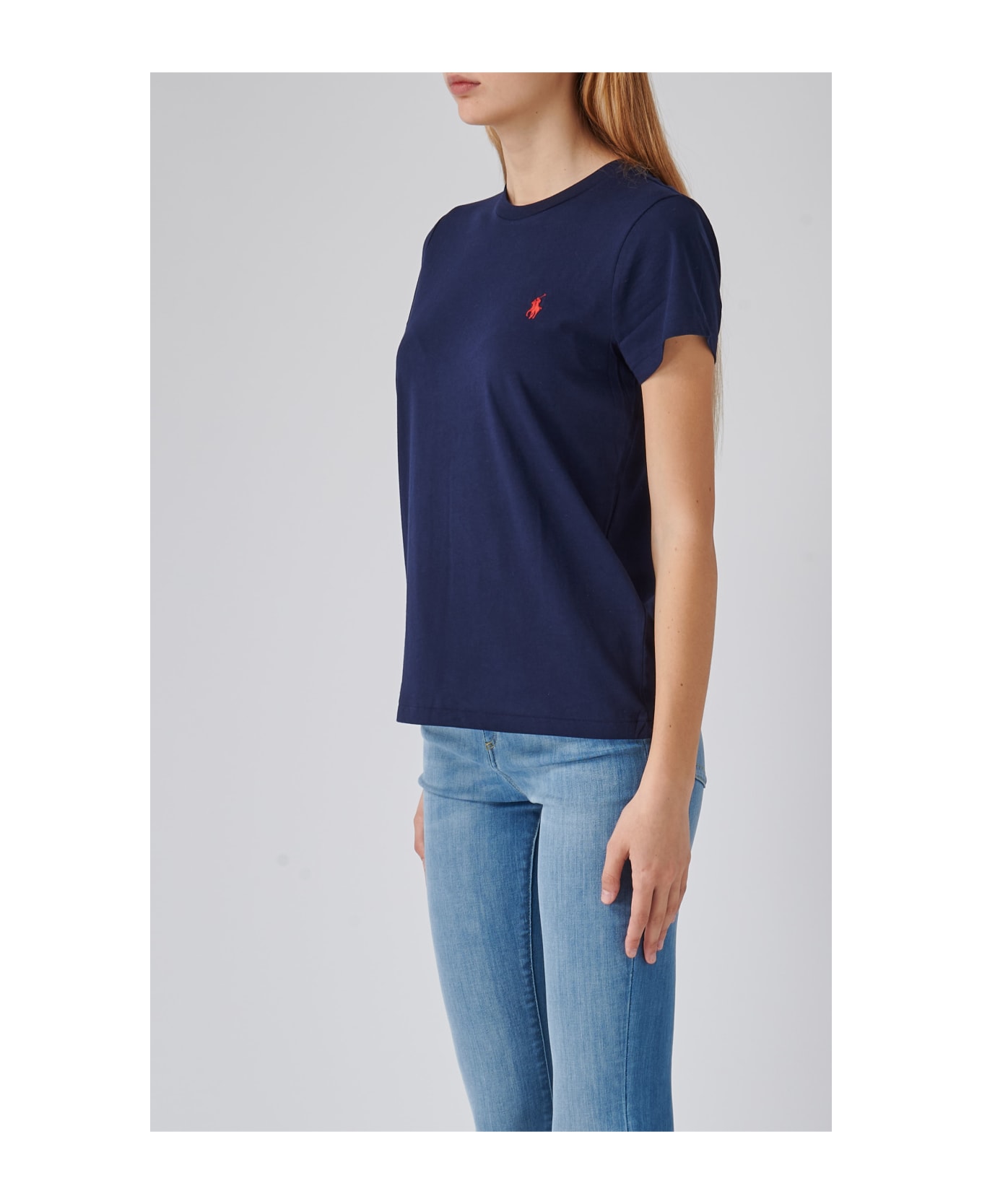 Polo Ralph Lauren Cotton T-shirt - NAVY
