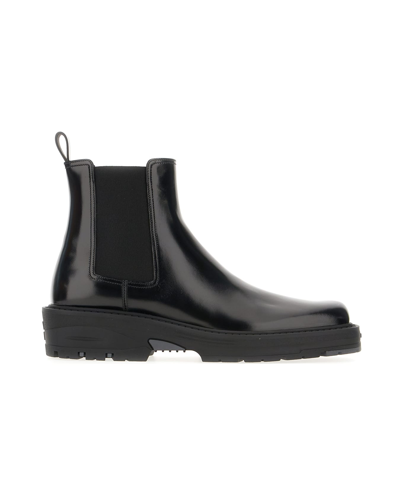 Givenchy Black Leather Ankle Boots - BLACK