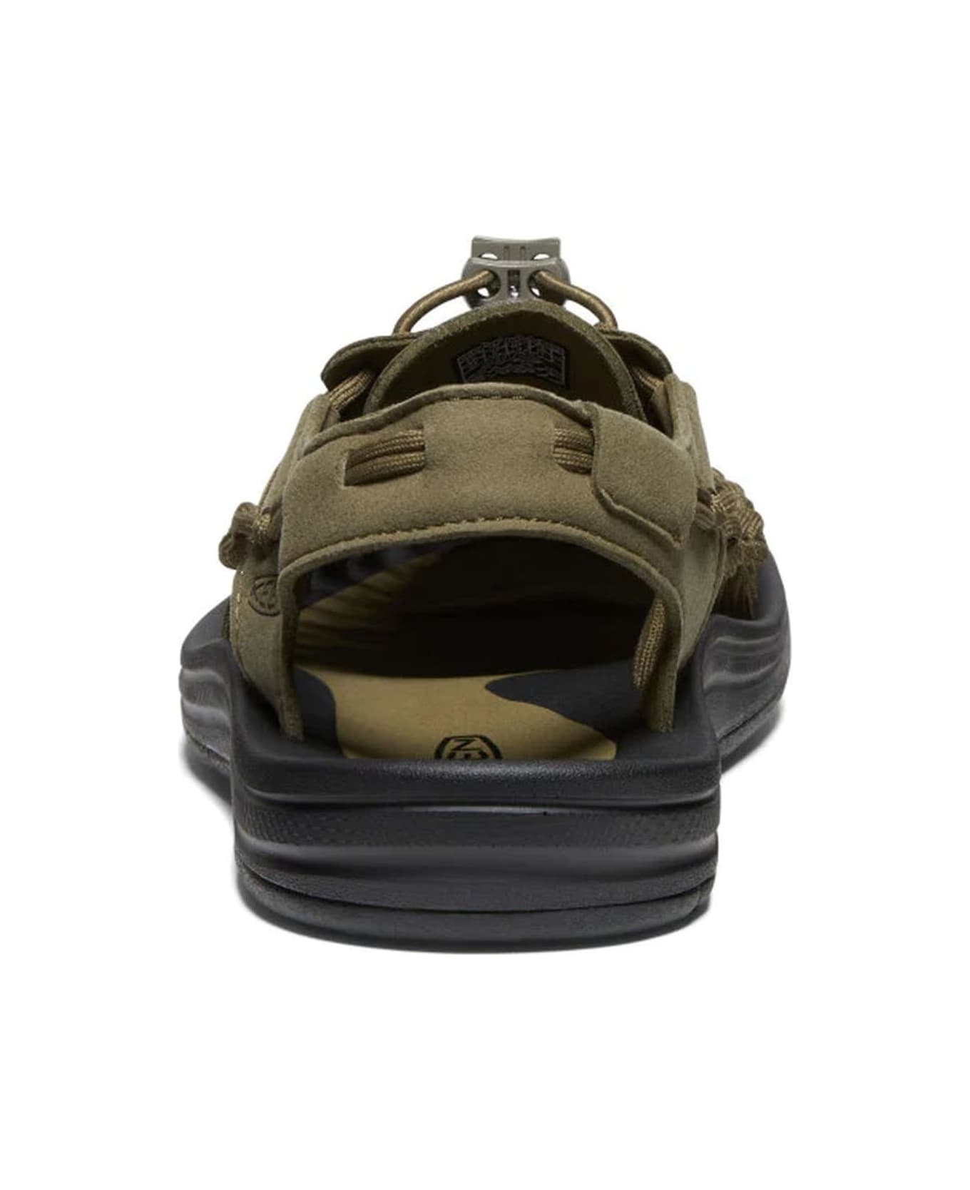 Keen Green Two-cord Construction Sandals - Olive