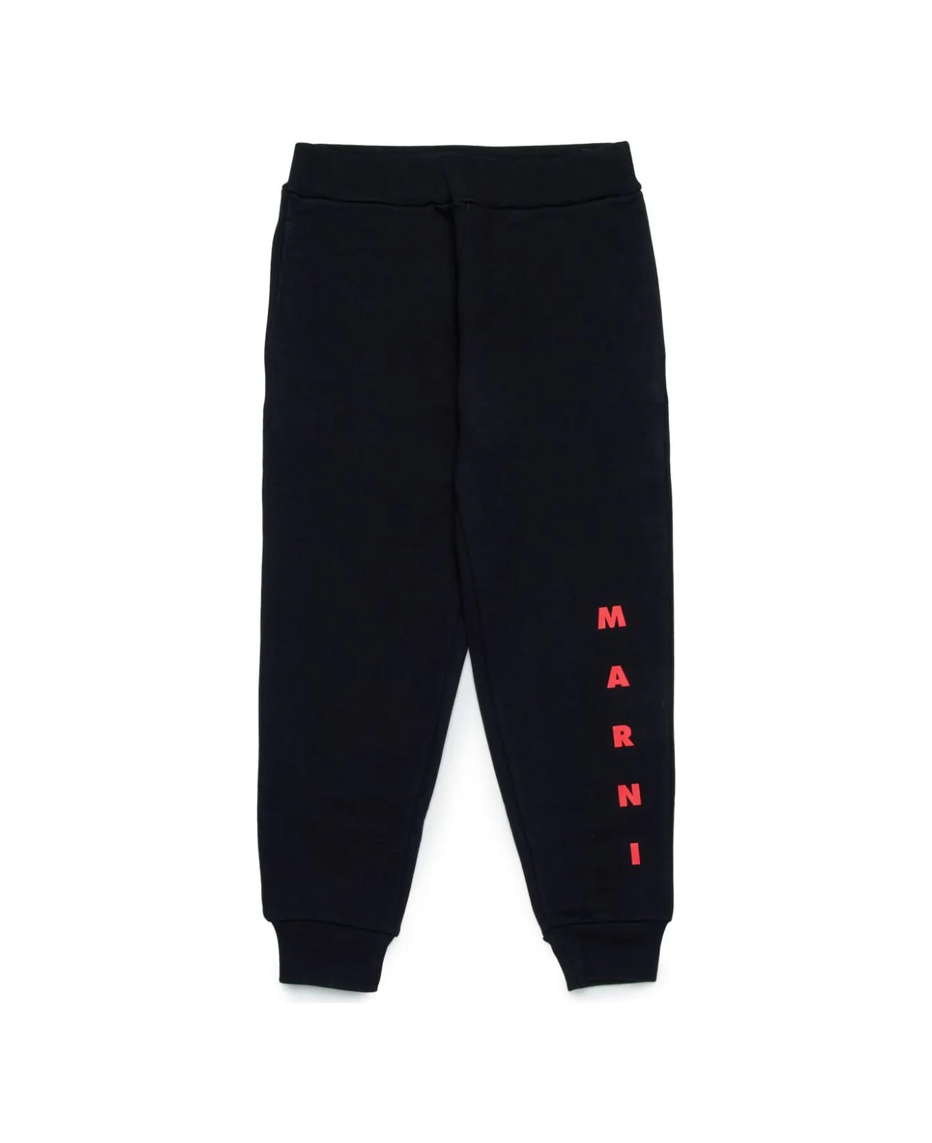 Marni Pants With Logo - Black