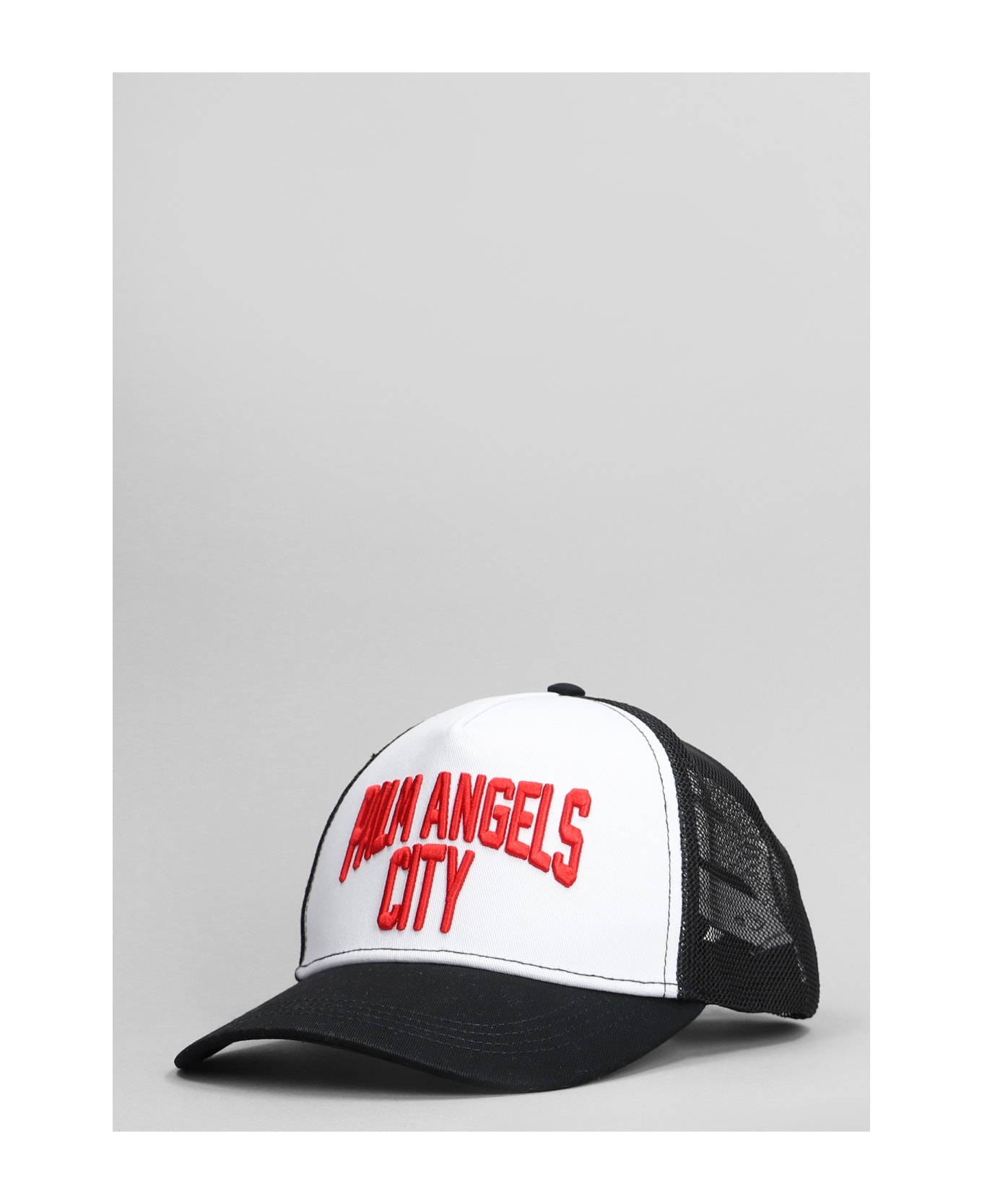 Palm Angels Hats In Black Cotton - black