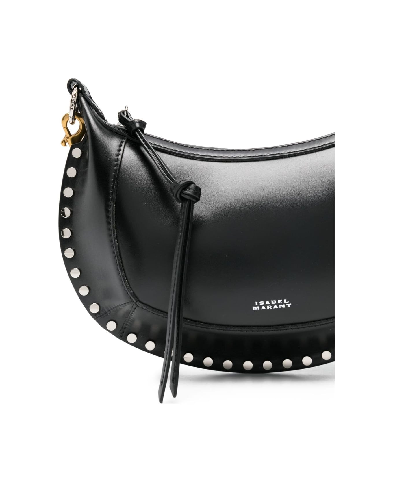 Isabel Marant Oskan Moon Shoulder Bag - Black
