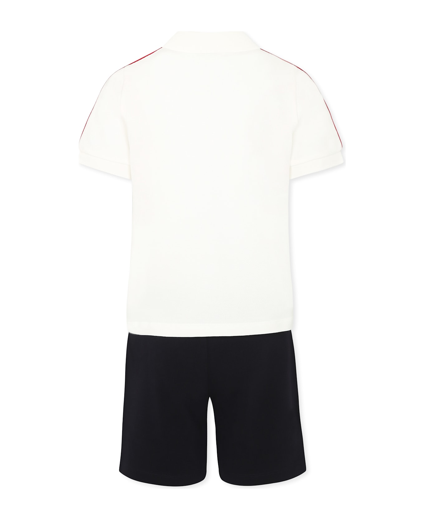 Moncler Multicolor Suit For Boy With Logo - Multicolor