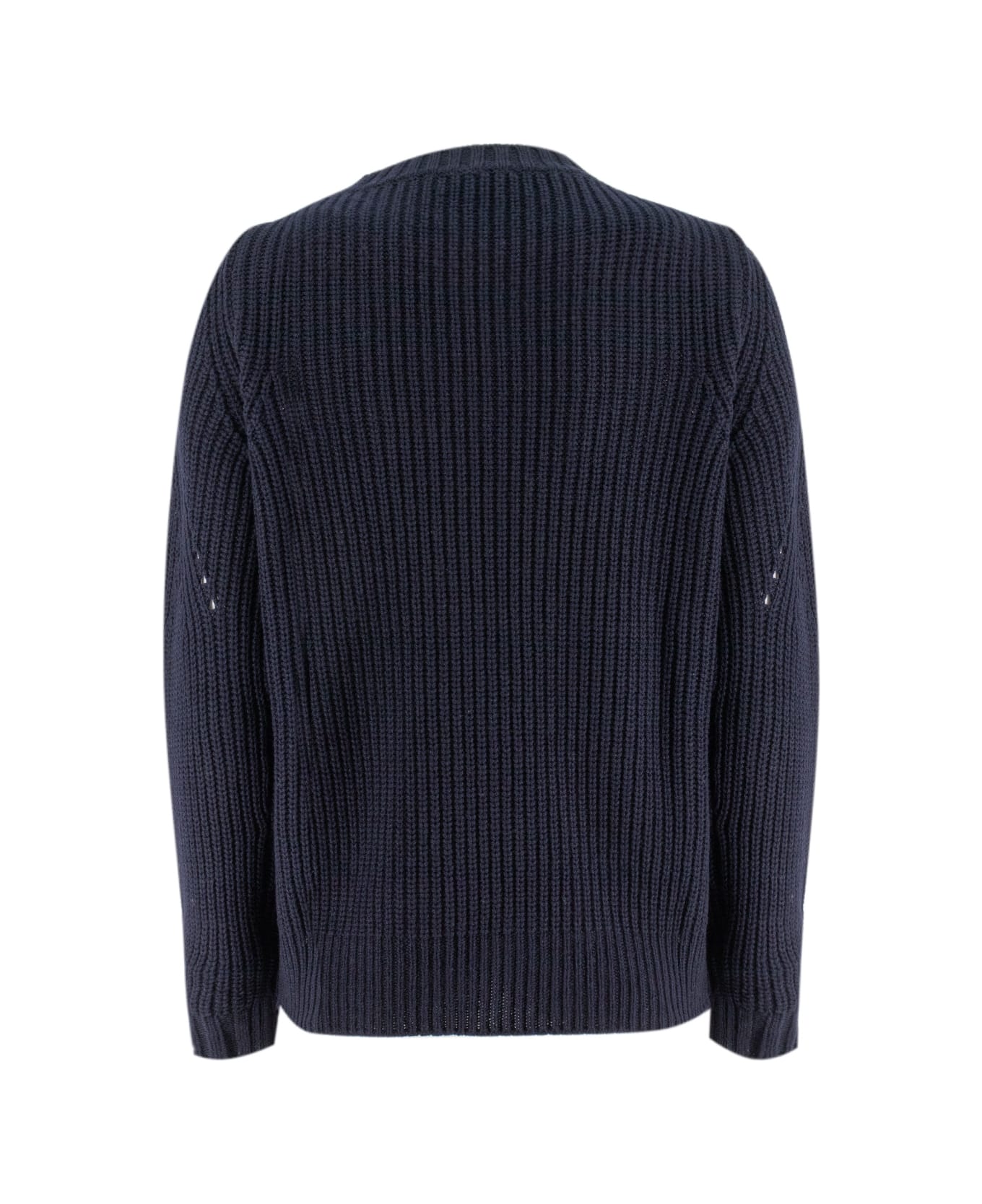 Le Tricot Perugia Jumper - DARK BLUE