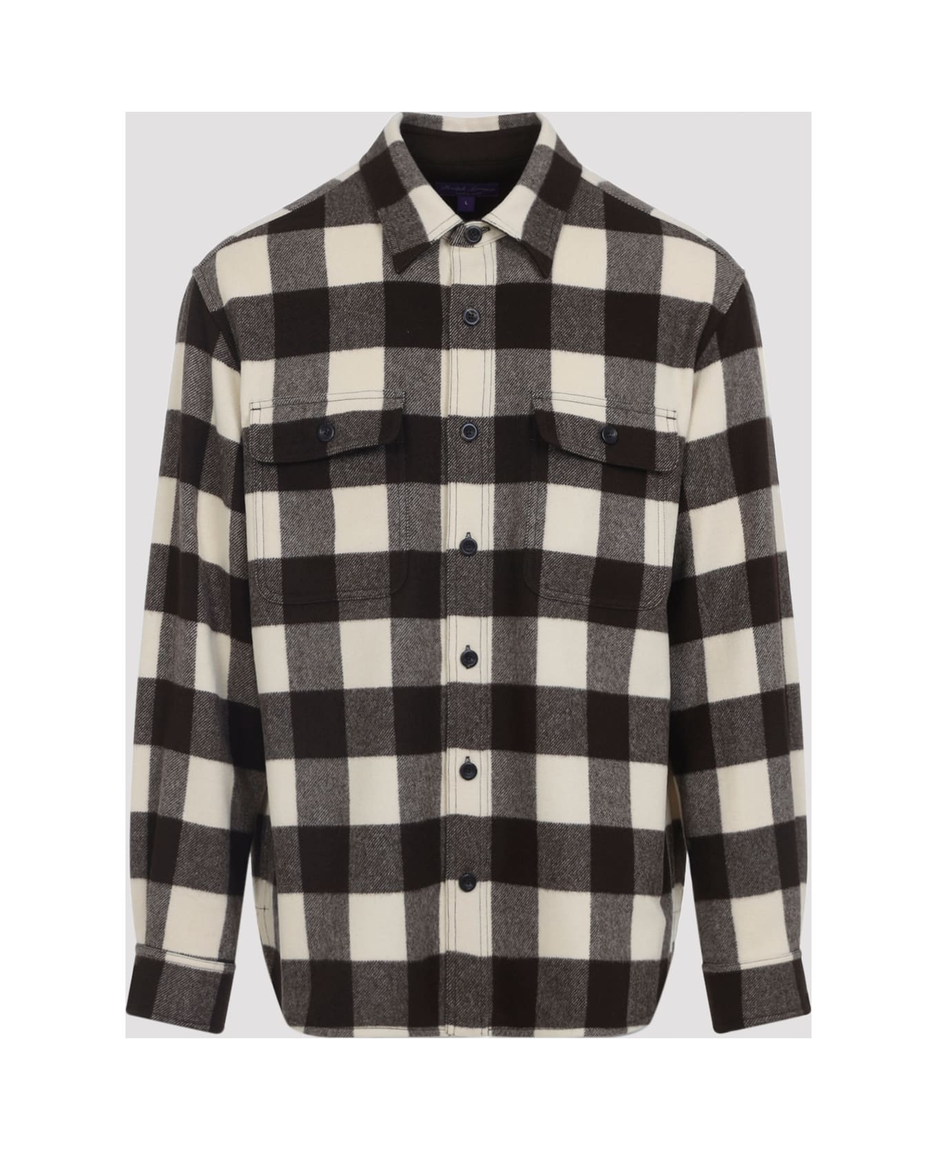 Ralph Lauren Gblspt Long Sleeve Sport Shirt - Dark Luggage Brown