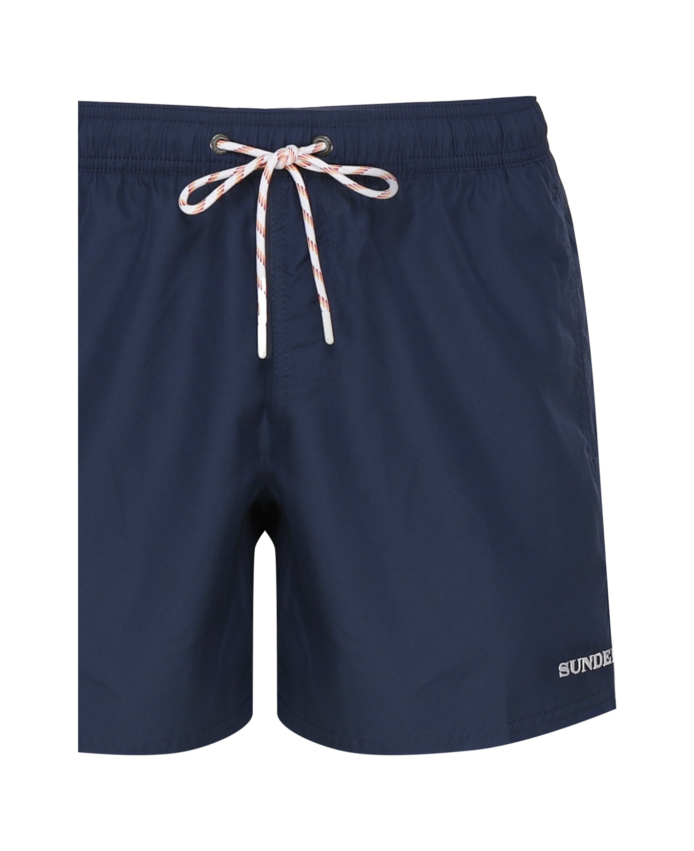 Sundek Nylon Shorts Swimsuit In Nylon - Blue
