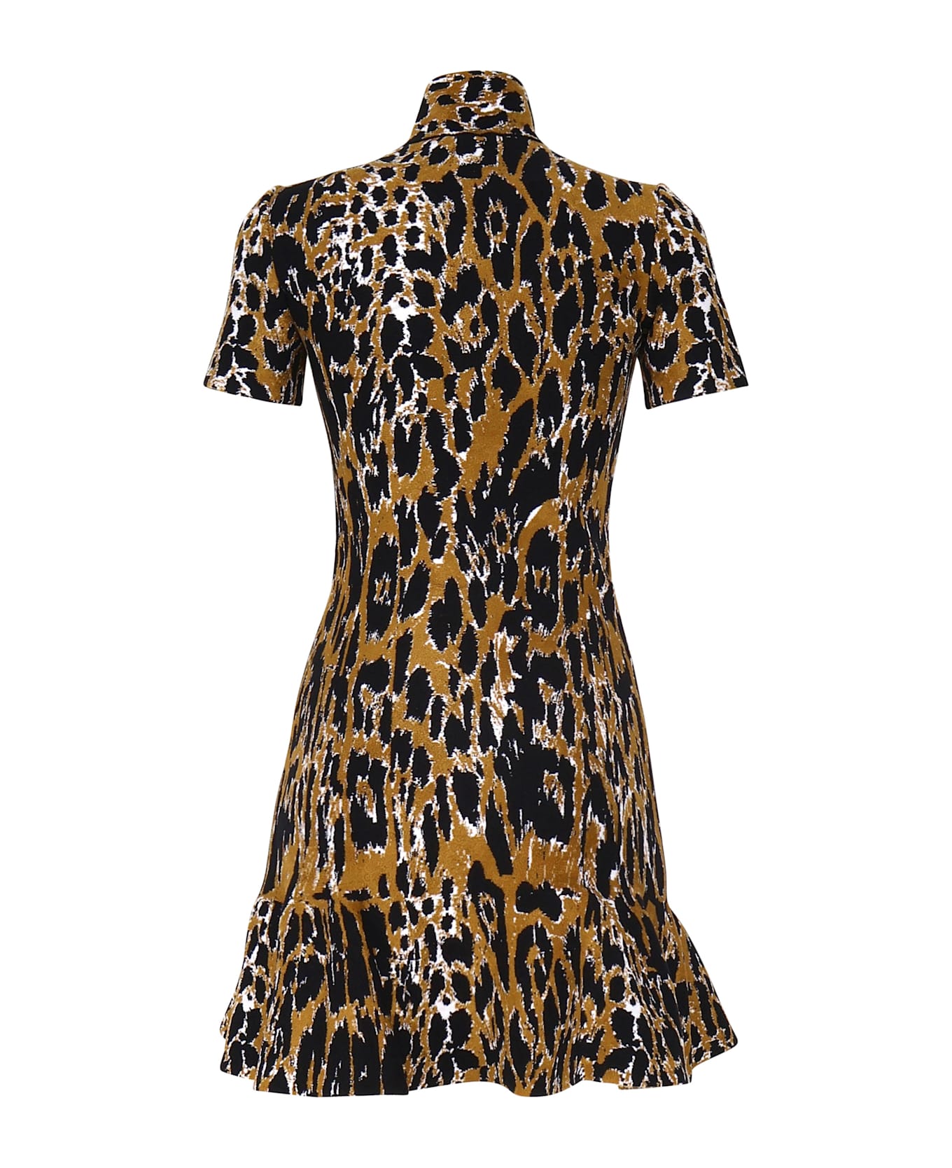 Alaia Skater Dress - Brown