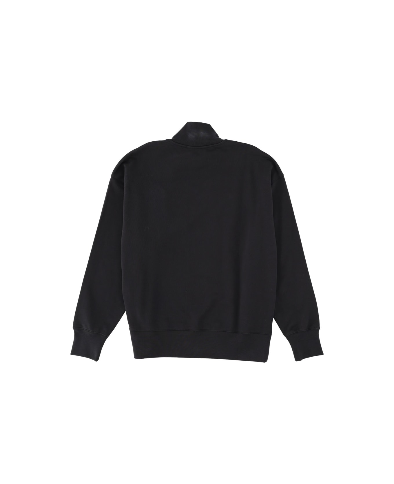 MSGM Sweatshirt With Micro Logo - BLACK
