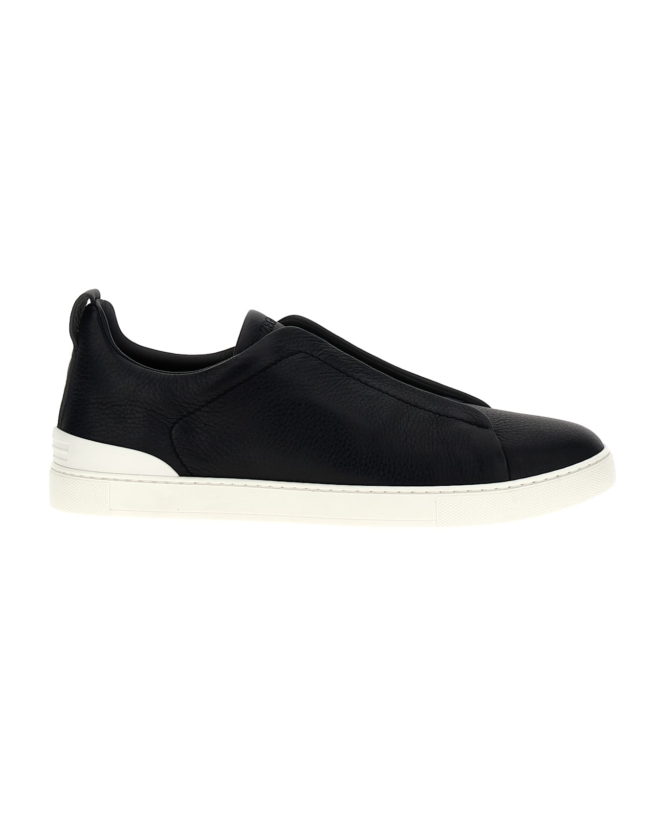 Zegna 
triple Stitch
 Sneakers - Blue