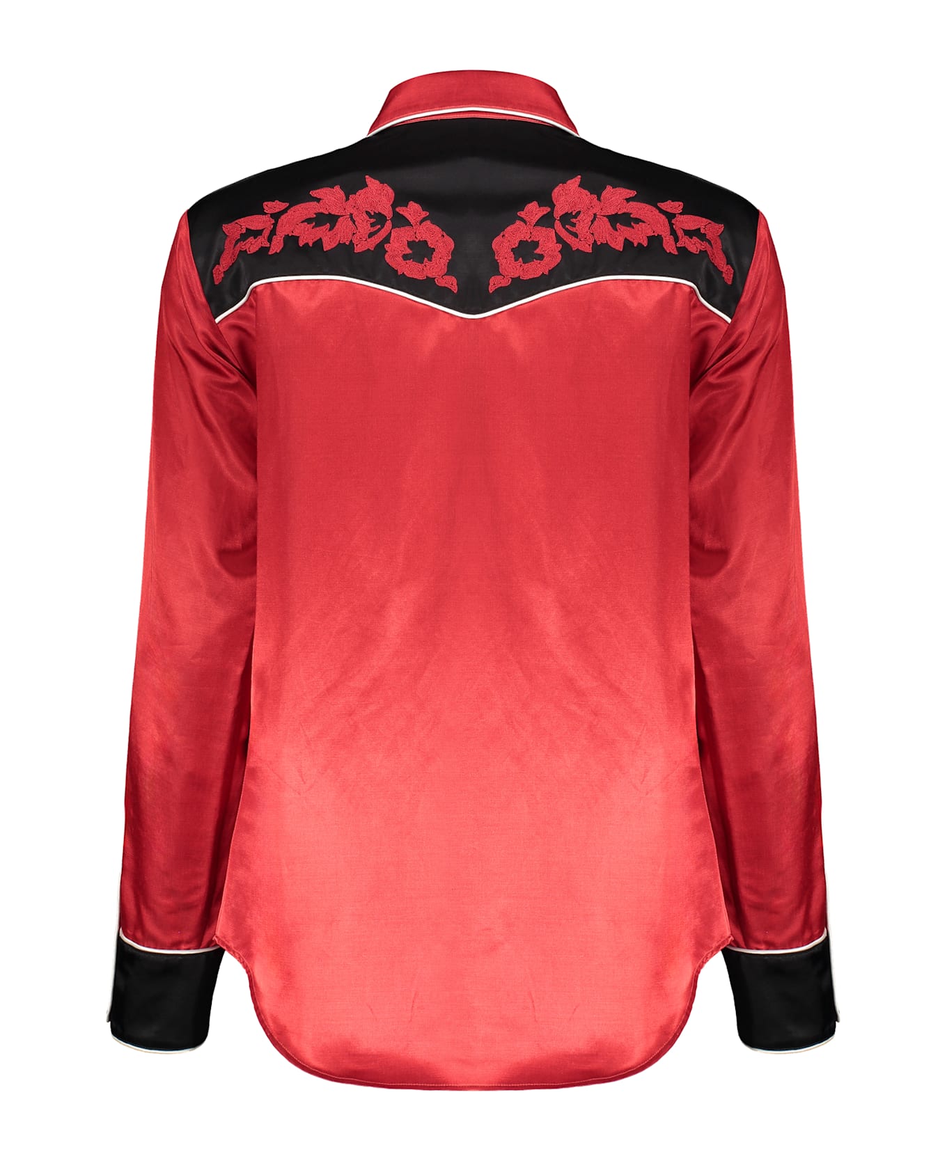 Kenzo Long Sleeve Shirt - red