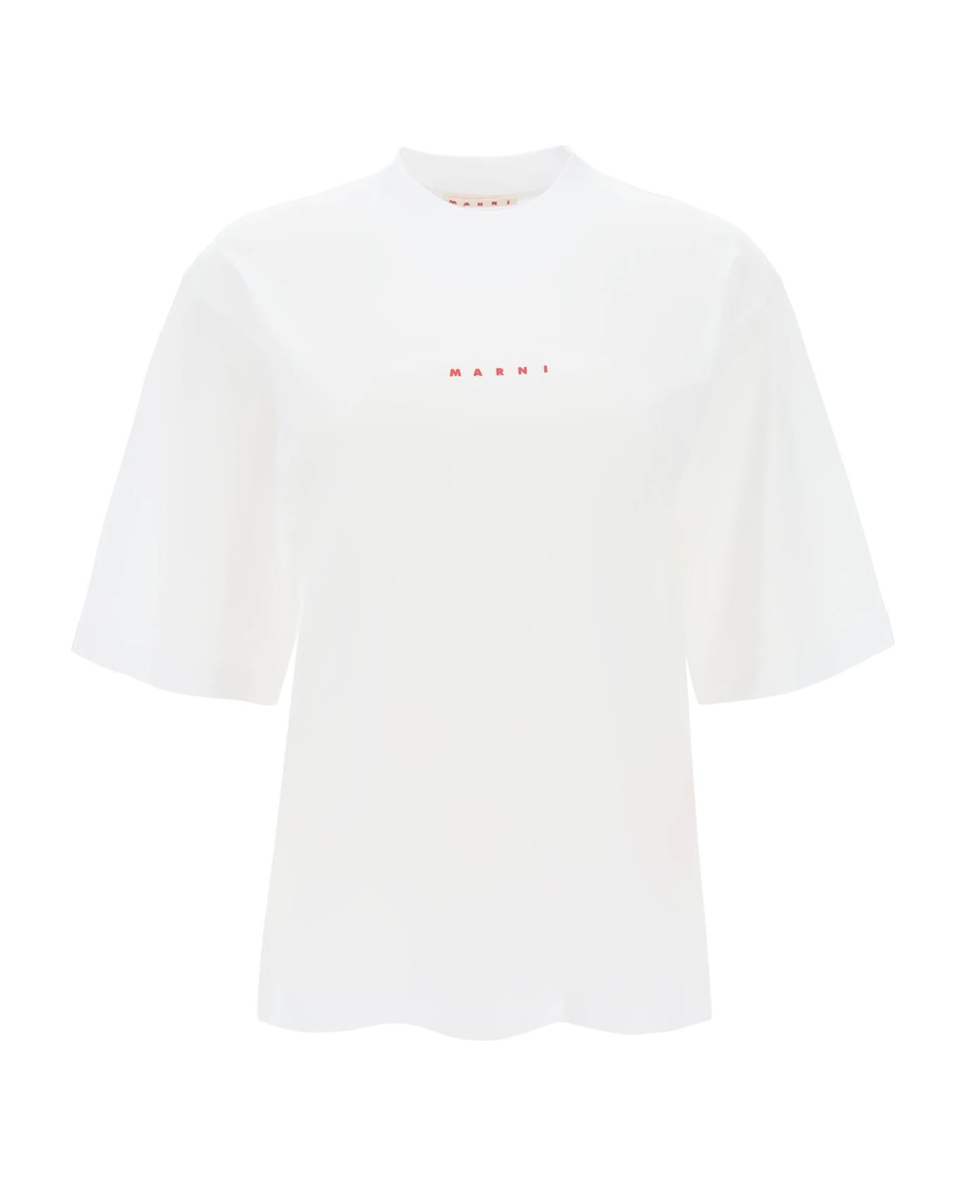 Marni Regular Chest Logo T-shirt - White