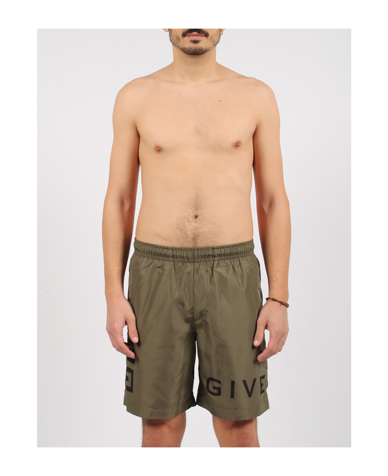 Givenchy 4g Swimshort - Green