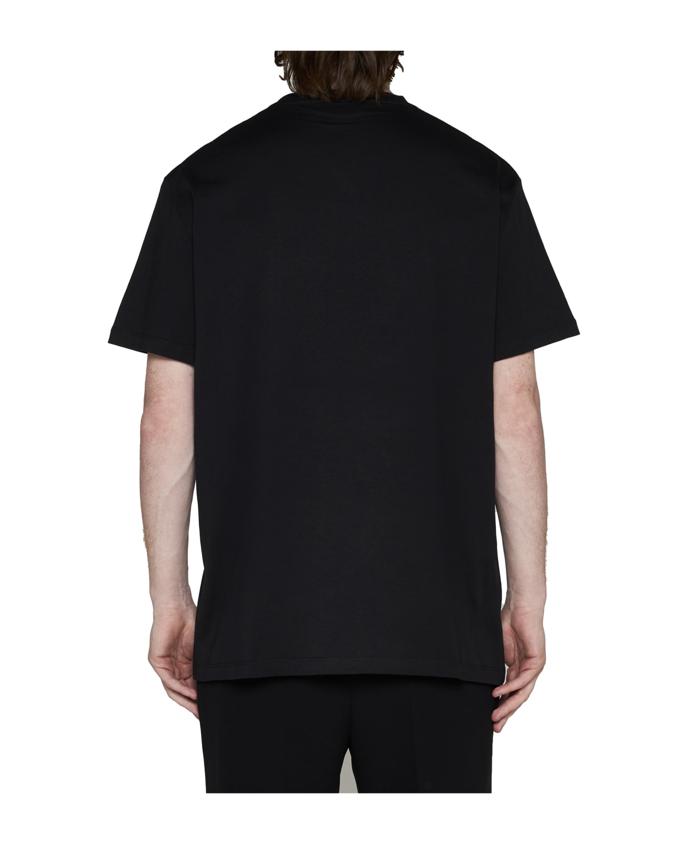 Alexander McQueen Logo Tape T-shirt - Black mix