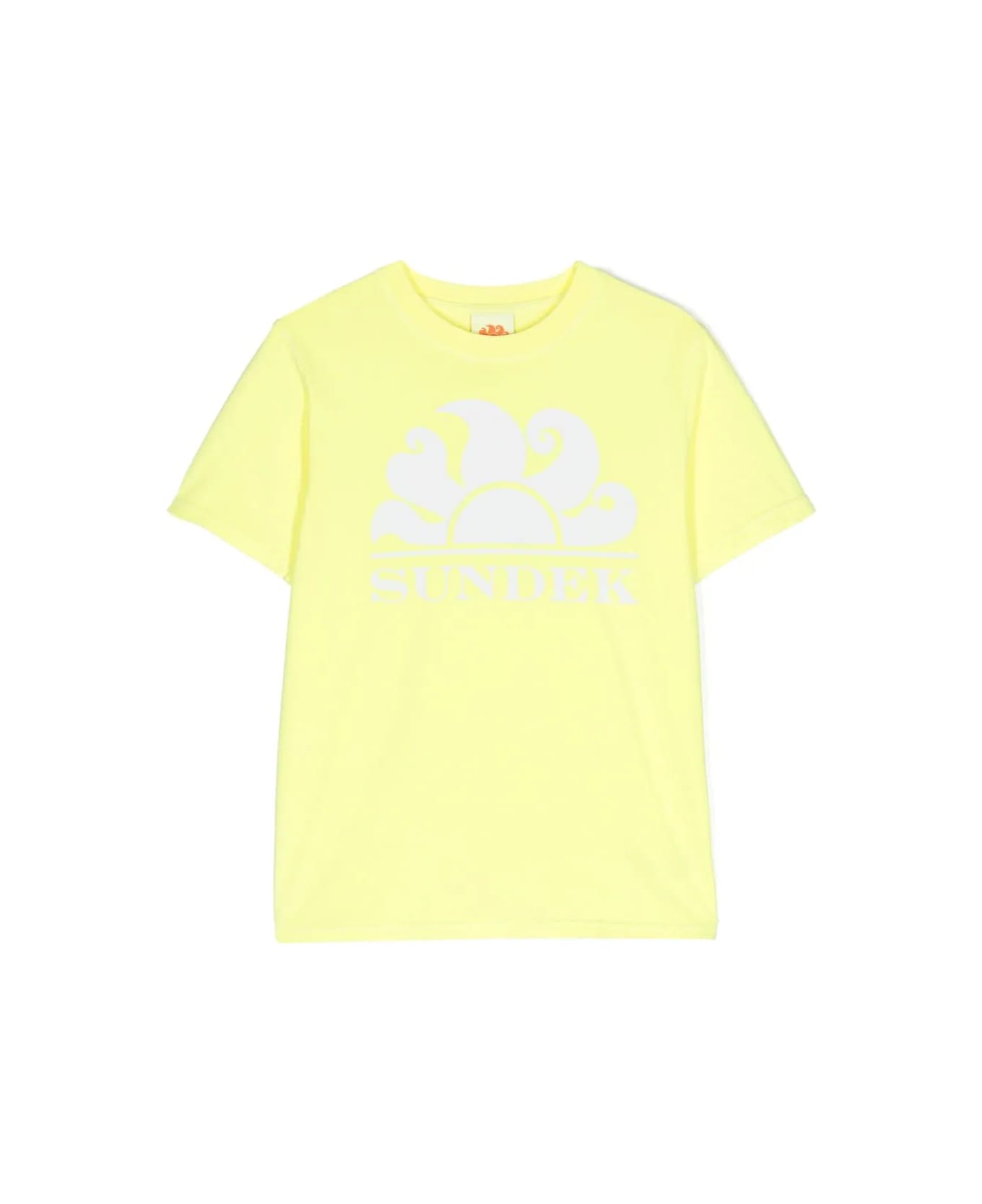 Sundek T-shirt Con Stampa - Yellow