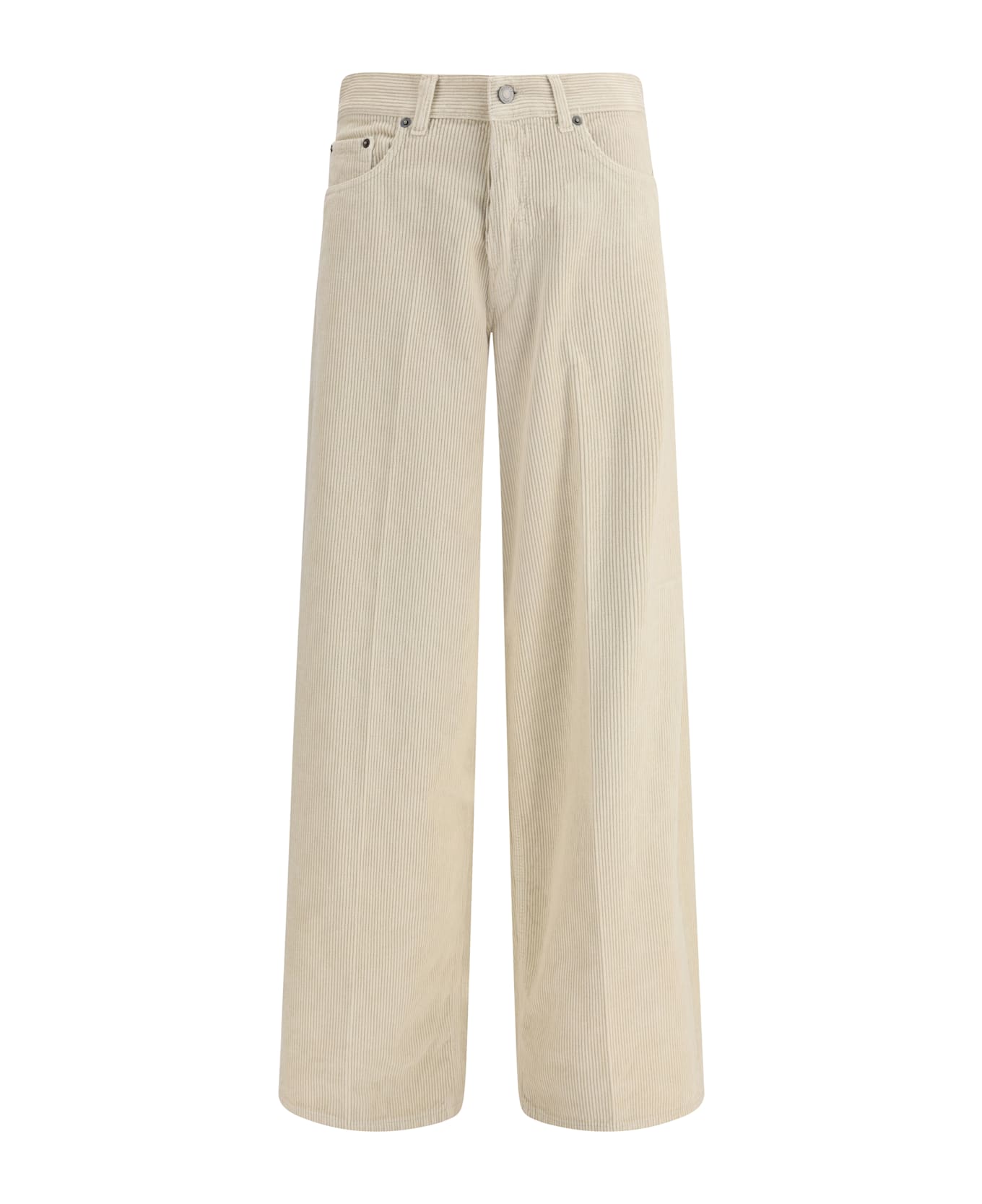 Haikure Velvet Pants - Beige