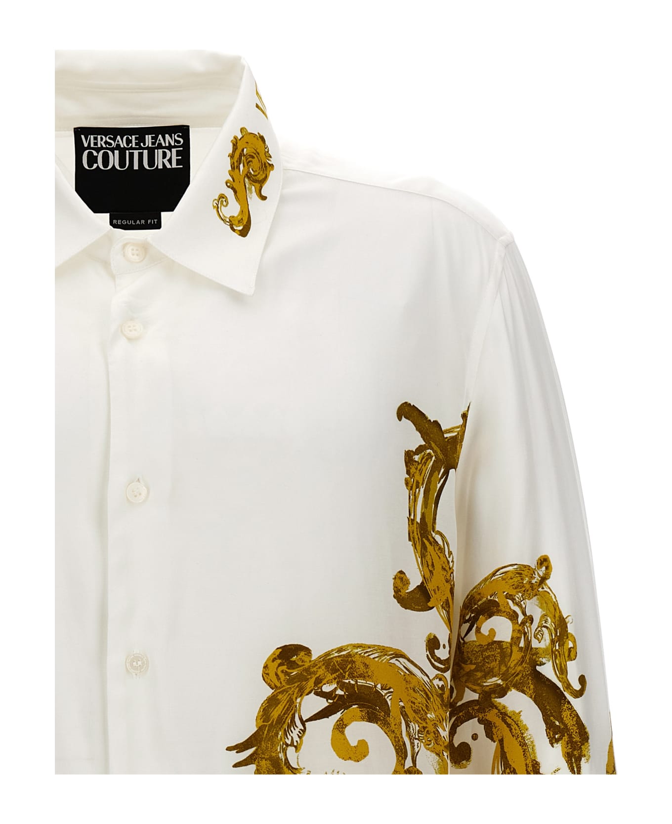 Versace Jeans Couture 'baroque' Shirt - White シャツ