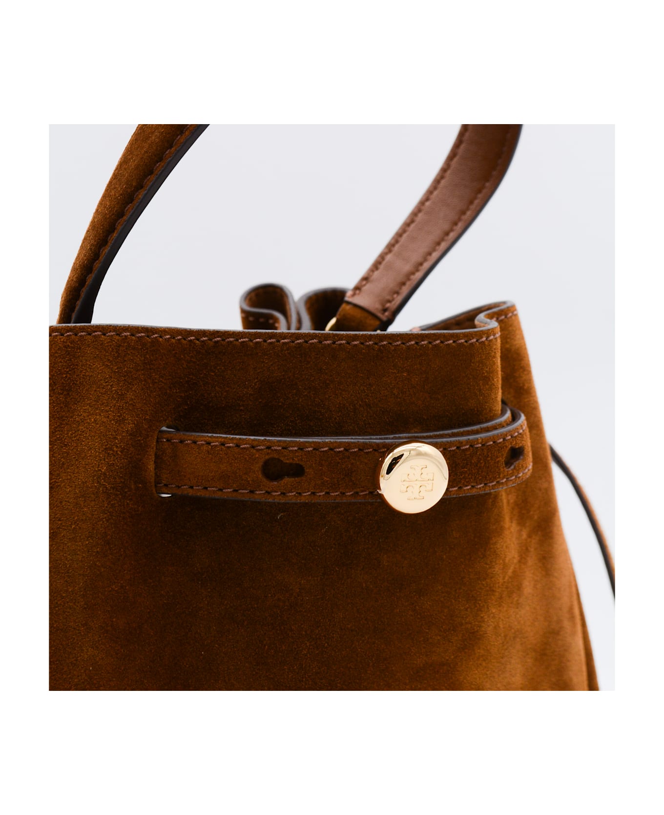 Tory Burch Brown Leather Satchel - PARK BENCH